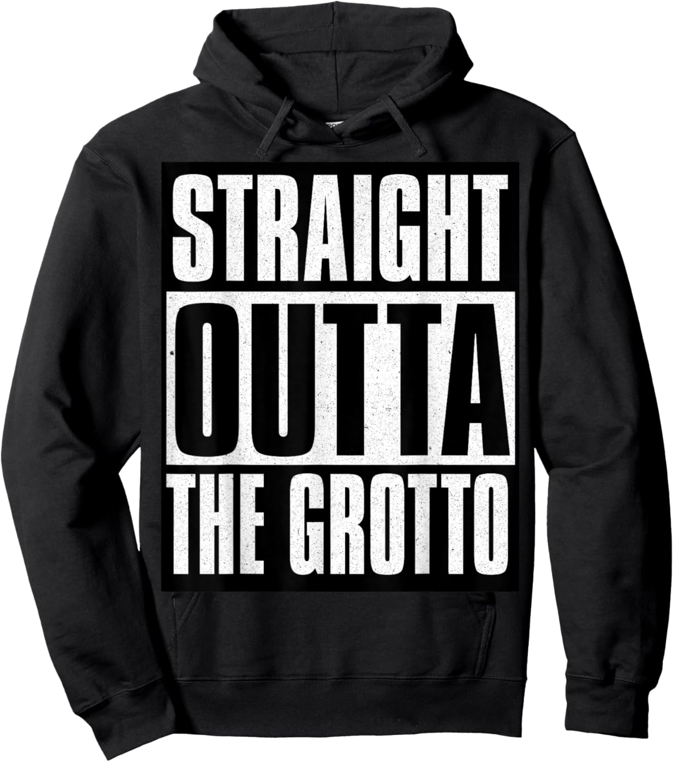 Straight Outta The Grotto Hoodie - Hoodie | Black