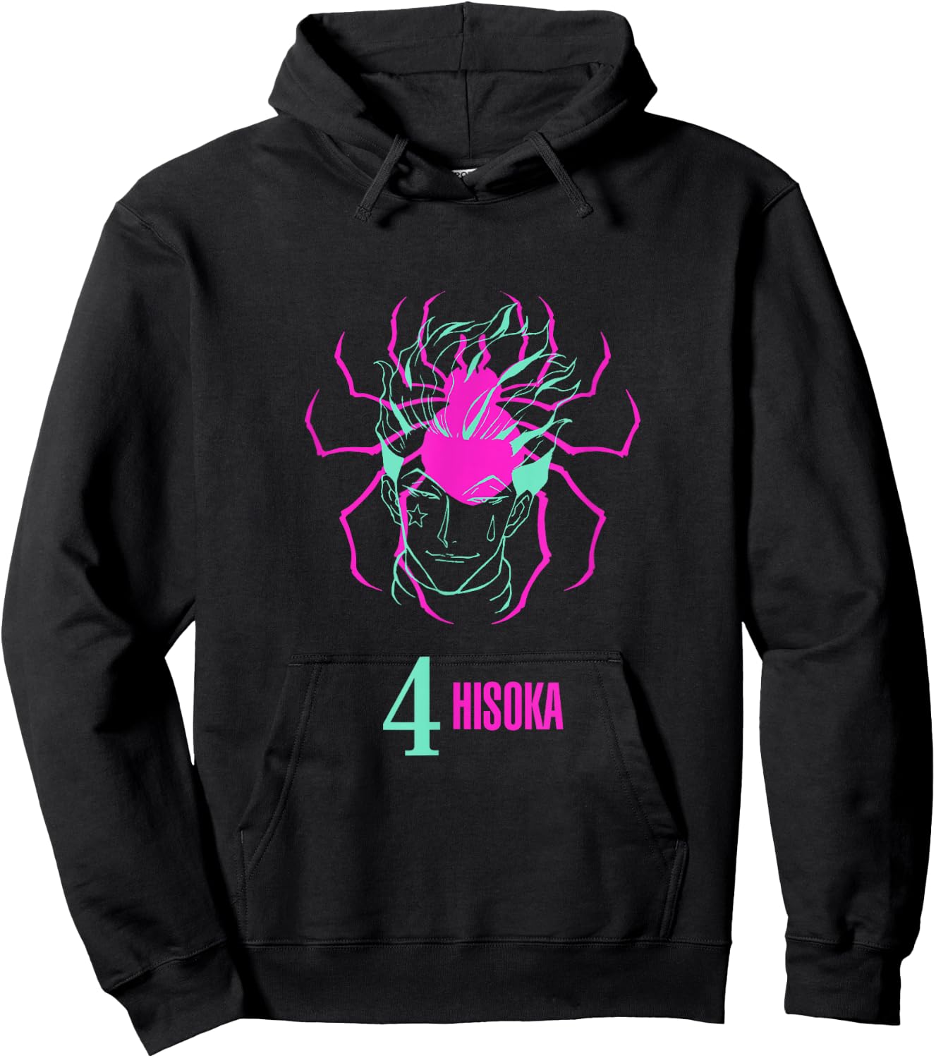 Hunter X Hunter Phantom Troupe 4 Hisoka Hoodie - Hoodie | Black