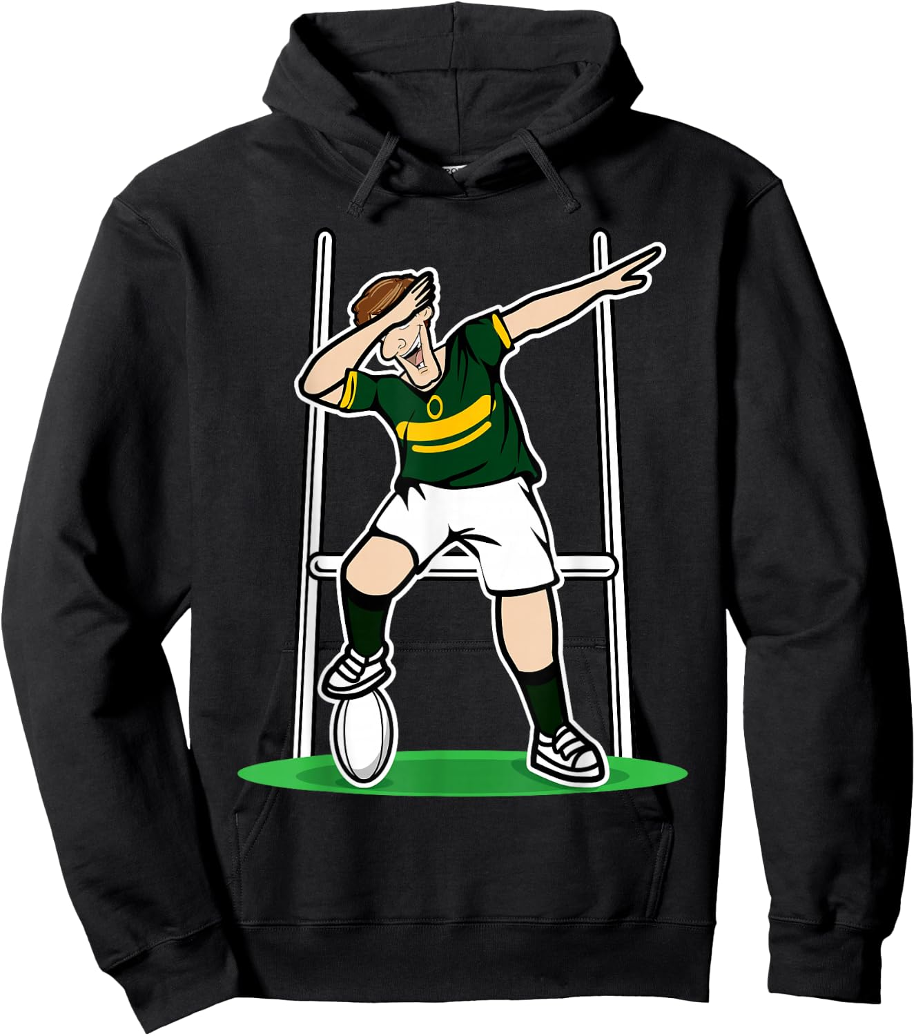 2020 South Africa Rugby Gift Springbok Rugby Fans Hoodie - Hoodie | Black