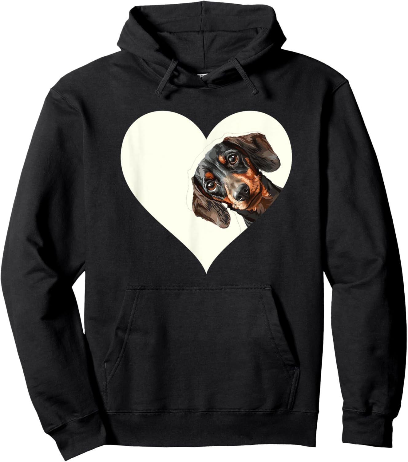 Dachshund Dachshunds Hoodie - Hoodie | Black