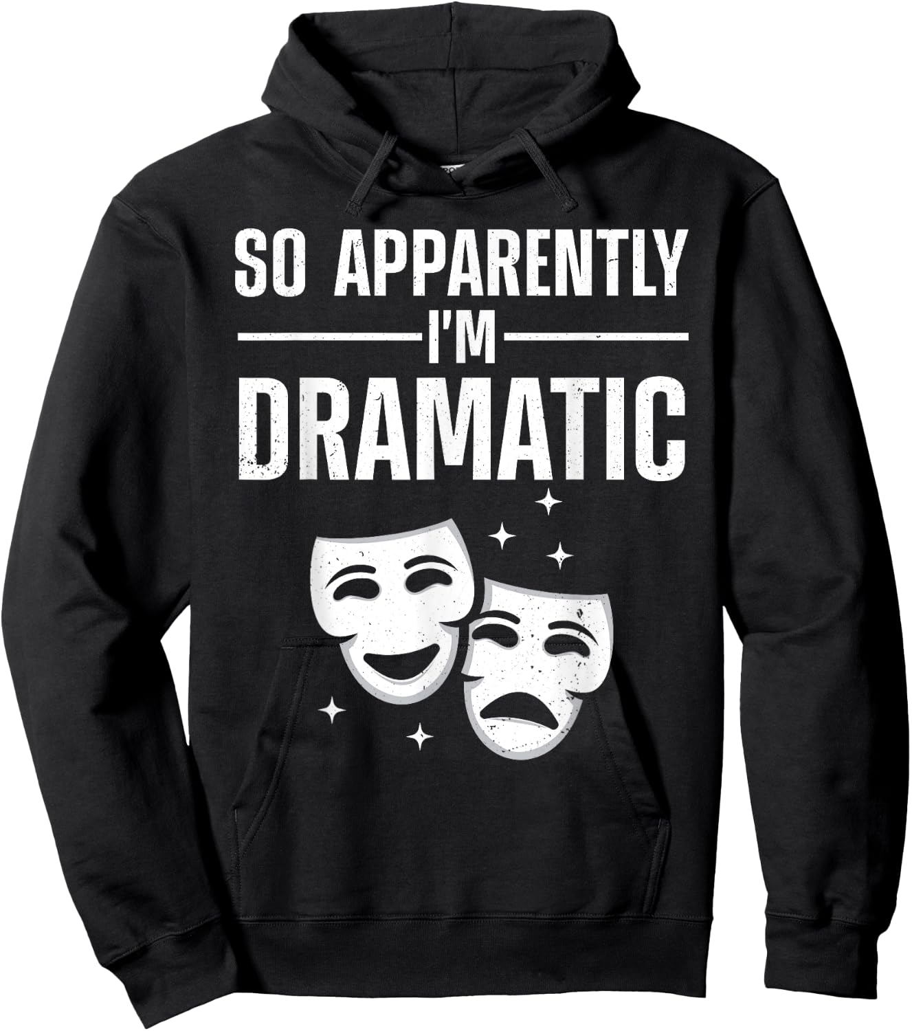 Cool Theater Art Women Musical Theater Drama Actor Hoodie - Hoodie | Black