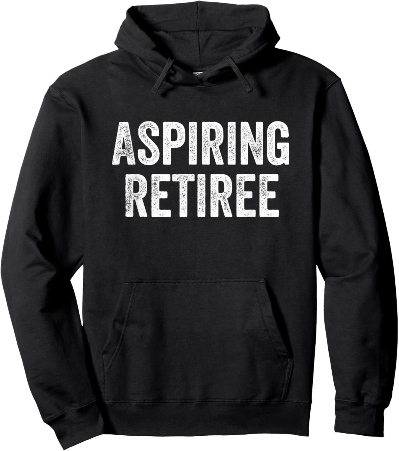 Aspiring Retiree Retirement Hoodie - Hoodie | Black