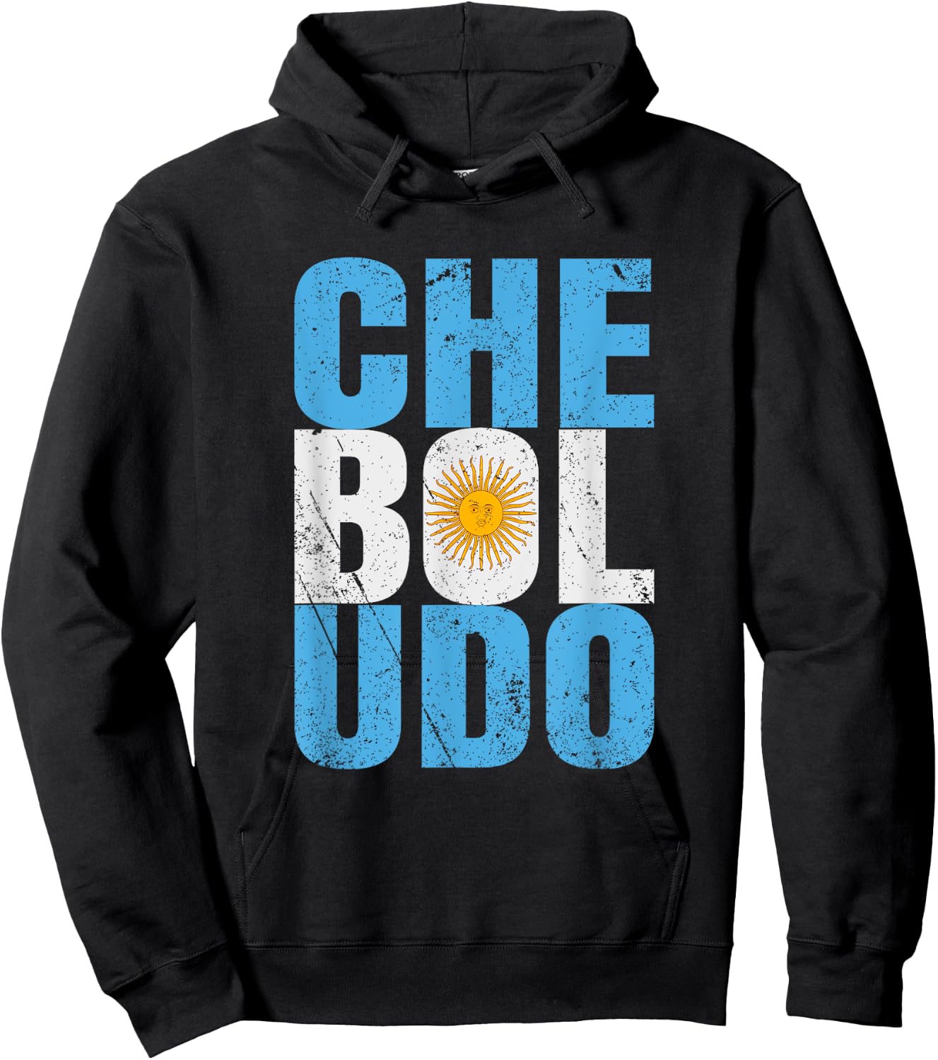 Che Boludo print Funny Argentinian Pride Gift product Hoodie - Hoodie | Black