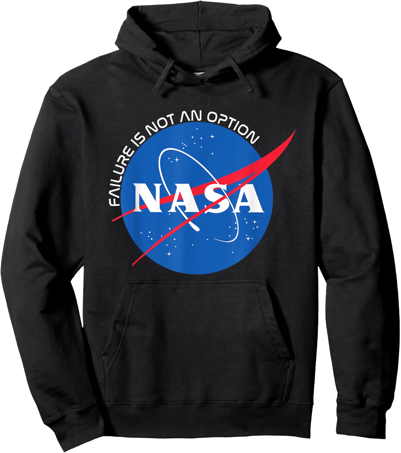 Failure Is Not An Option - NASA Hoodie - Hoodie | Black