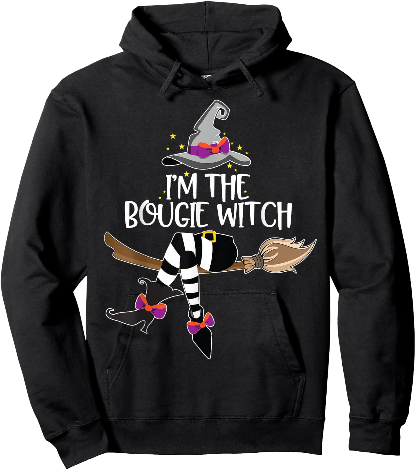 Im the Bougie Witch Halloween Matching Group Costume Hoodie - Hoodie | Black