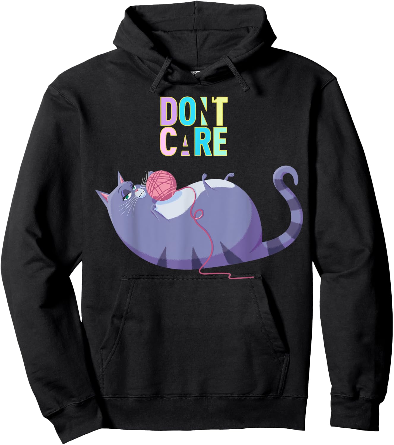The Secret Life of Pets 2 Chloe Don't Care Hoodie - Hoodie | Black