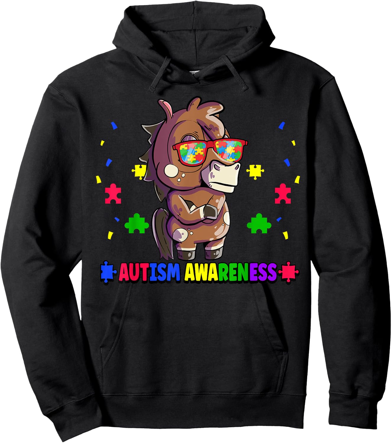 Autism Awareness Hoodie - Hoodie | Black