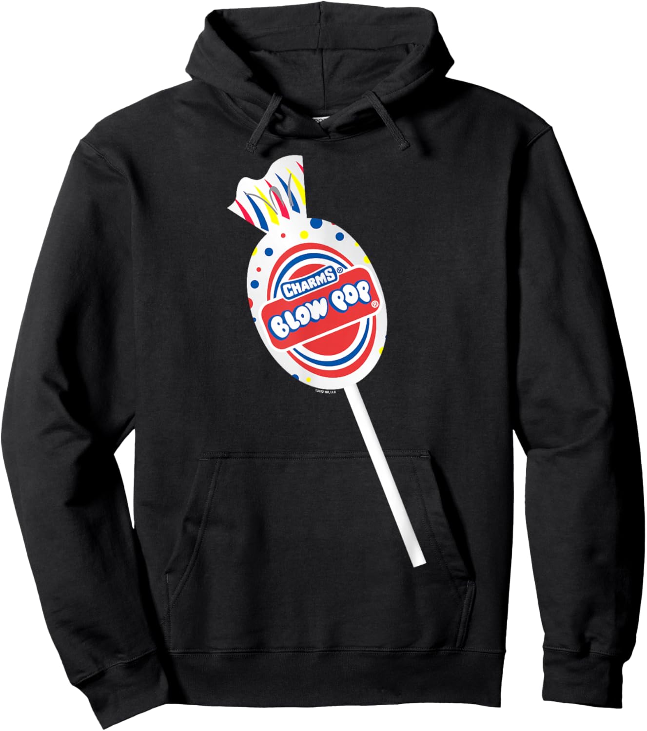 Charms Blow Pop Photo Real Lollipop Logo Hoodie - Hoodie | Black