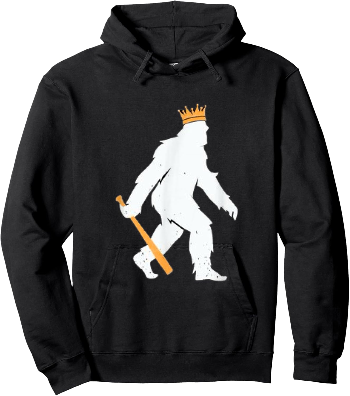 Crowned Pasquatch Hoodie - Hoodie | Black