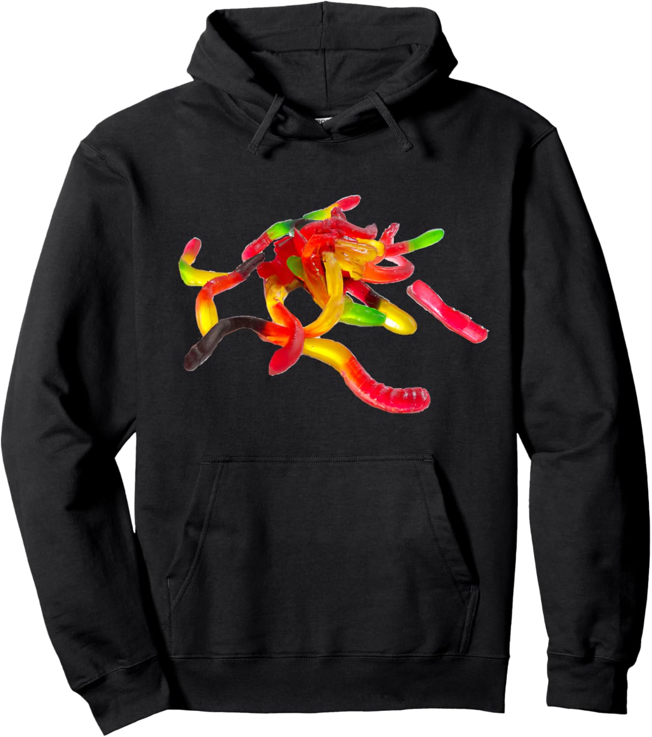 Gummy Worms Hoodie - Hoodie | Black