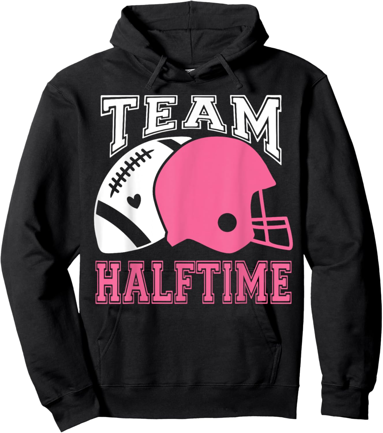 Team Halftime Football Day Group Matching Costume Hoodie - Hoodie | Black