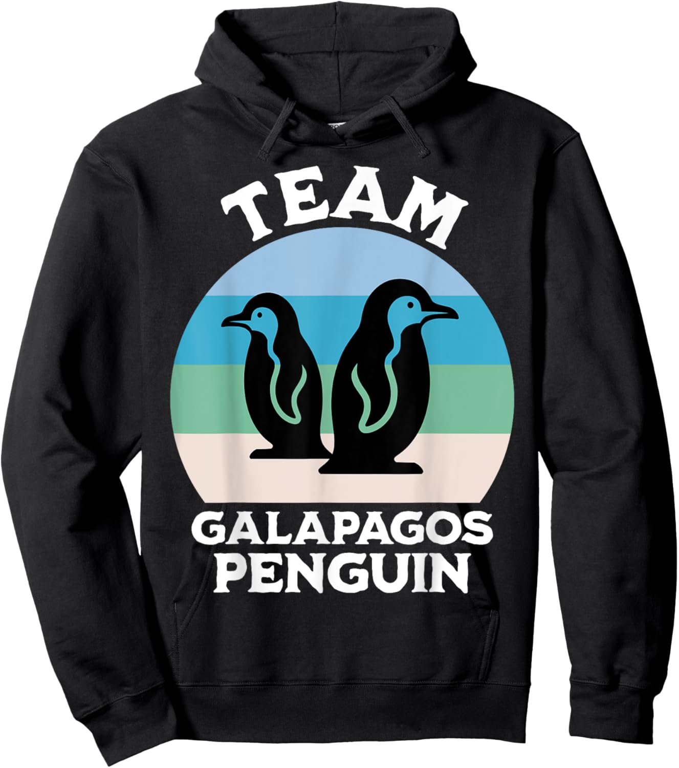 Galapagos Penguin Team Galapagos Penguin Hoodie - Hoodie | Black