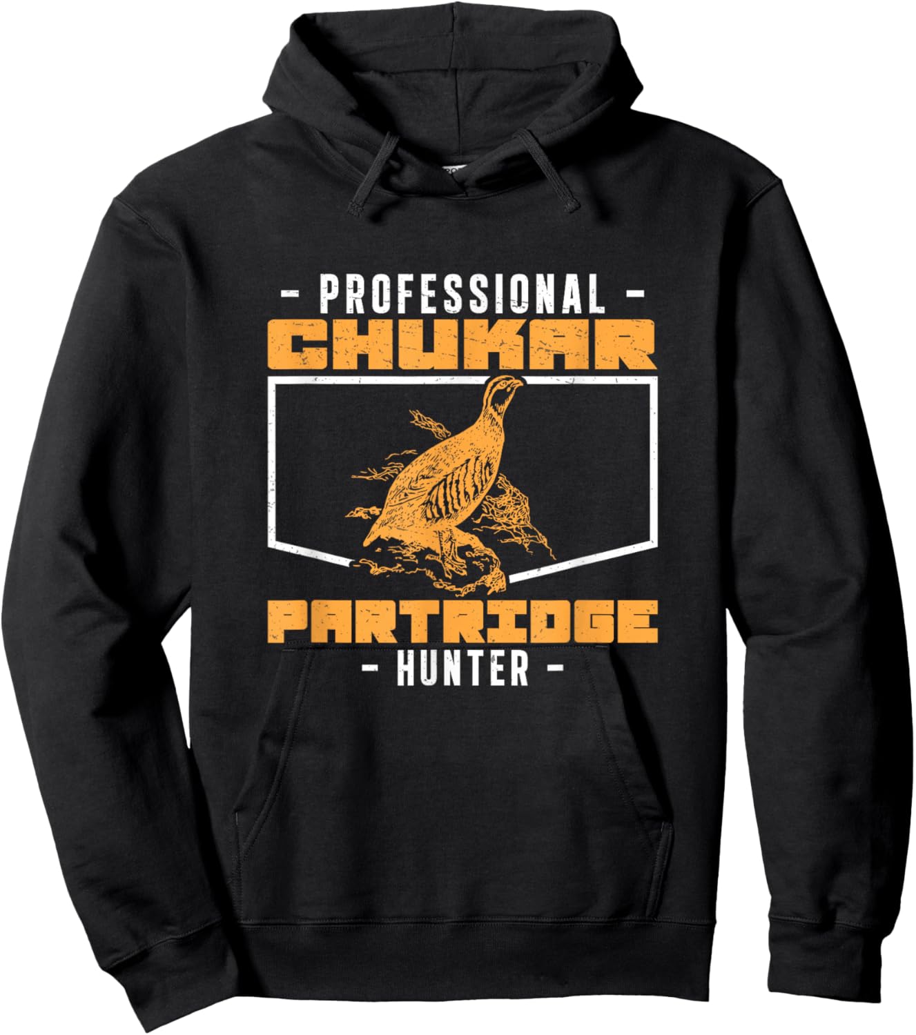 Cool Professional Chukar Partridge Hunter Bird Hunting Lover Hoodie - Hoodie | Black