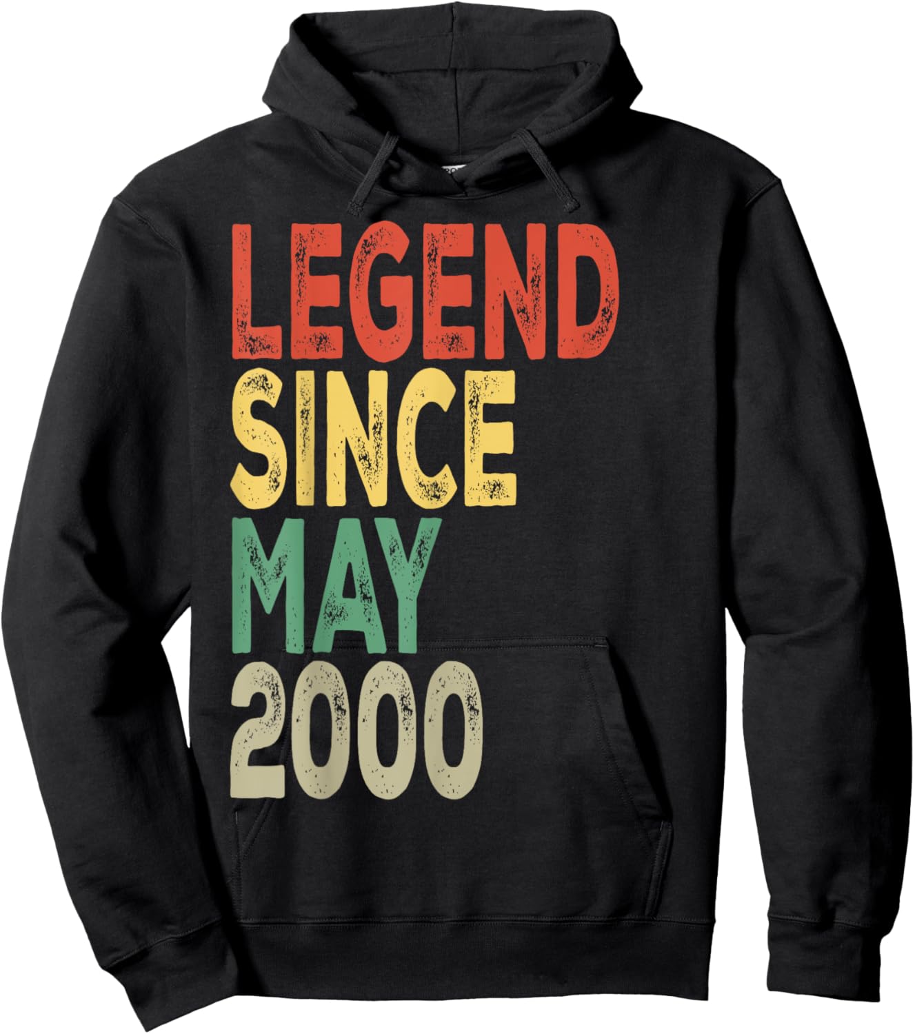 Legend Since May 2000 Birthday Hoodie - Hoodie | Black