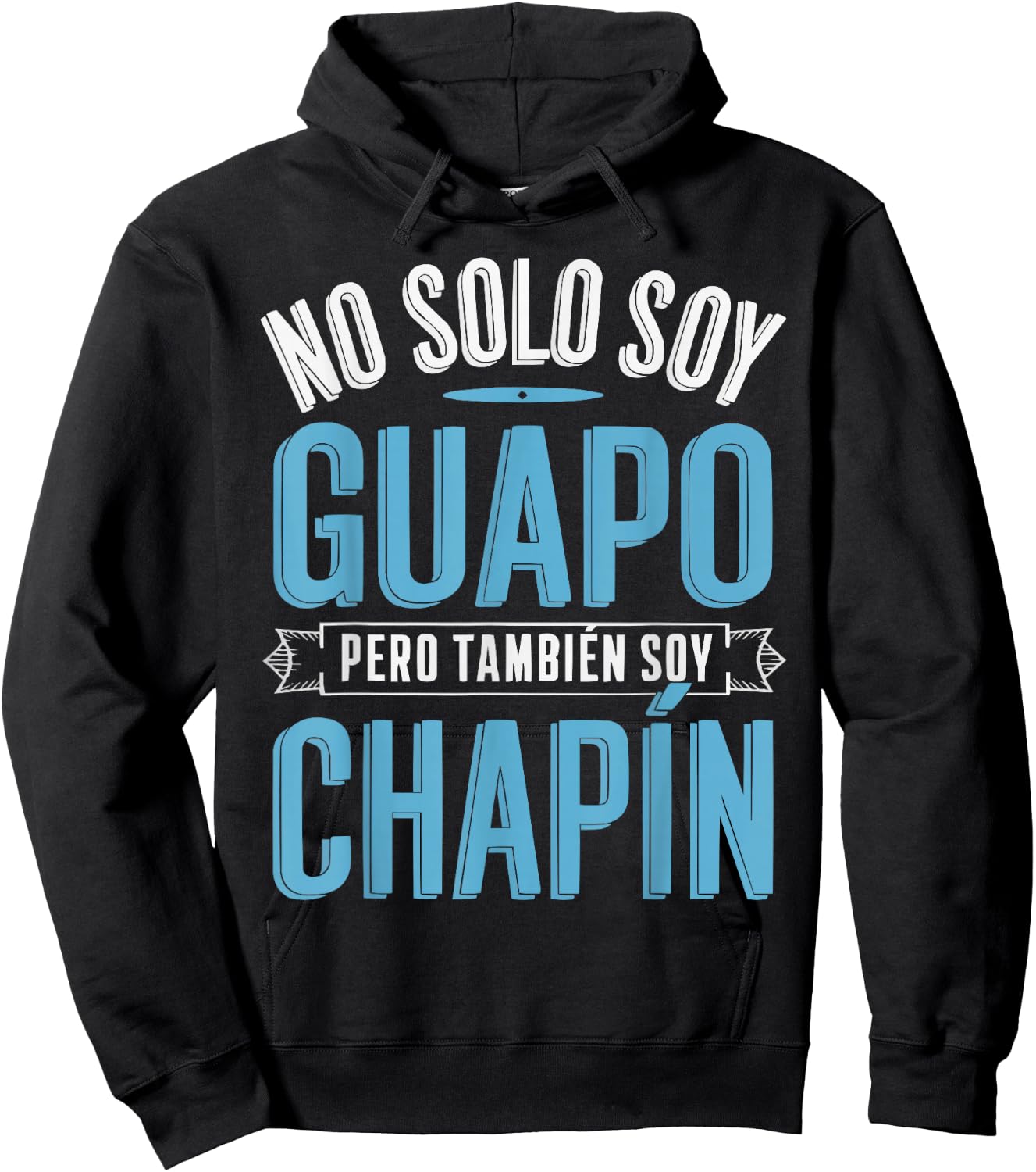 Chapina Guatamela Flag Roots Heritage Guatemalan Hoodie - Hoodie | Black