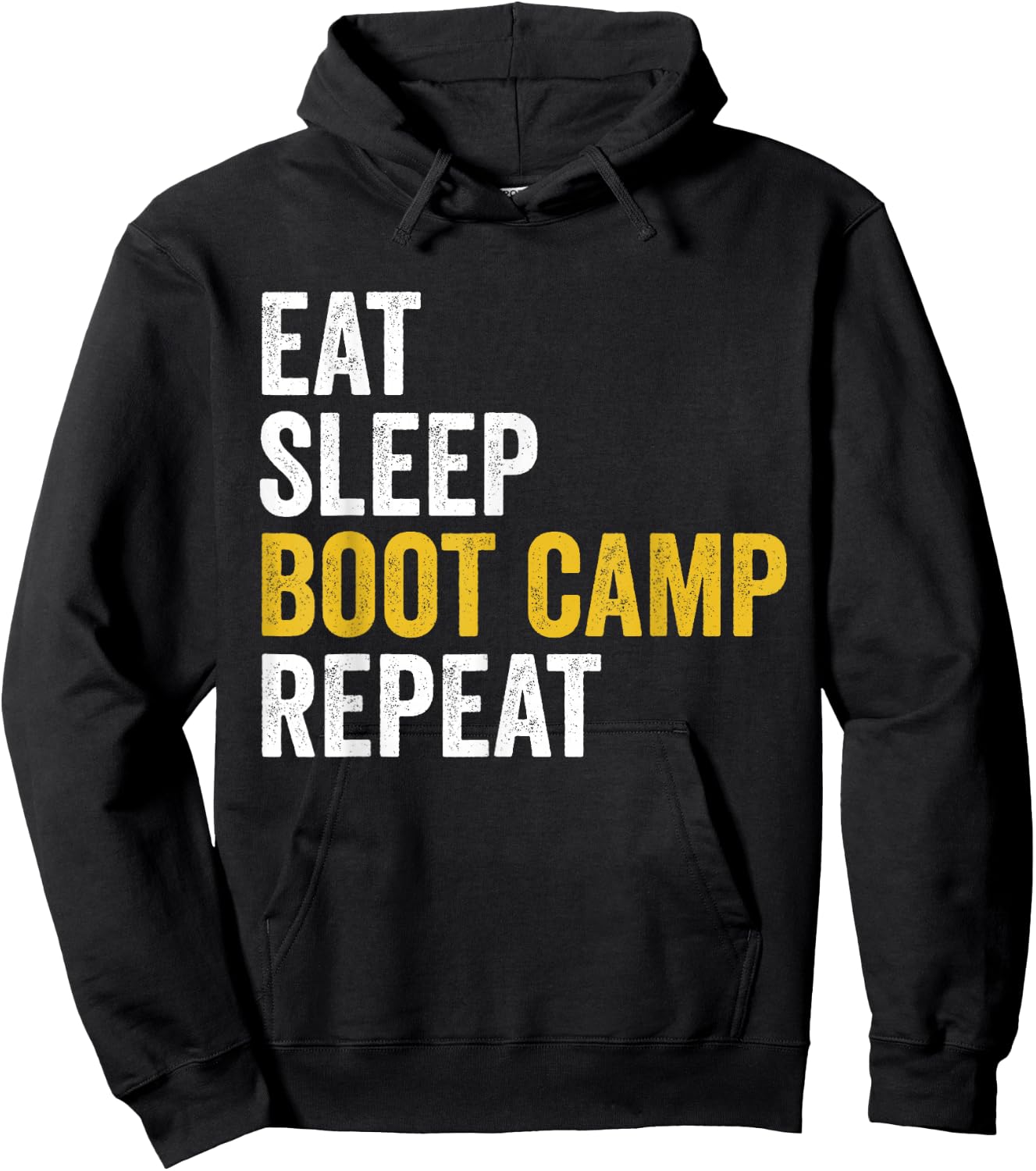 Boot Camp Military Bootcamp Fitness Hoodie - Hoodie | Black