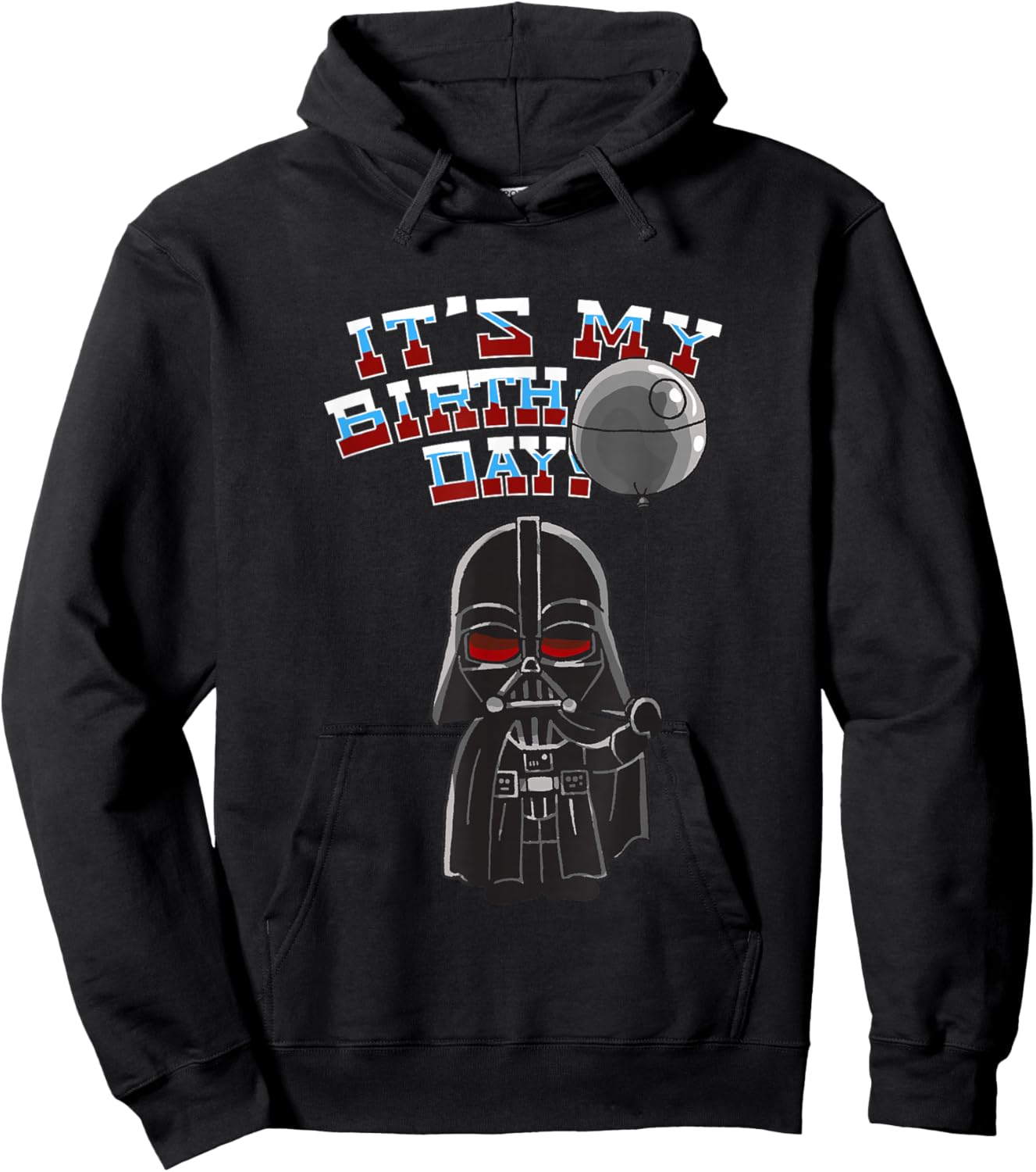 Star Wars Darth Vader Balloon Boy It's My Birthday Hoodie - Hoodie | Black
