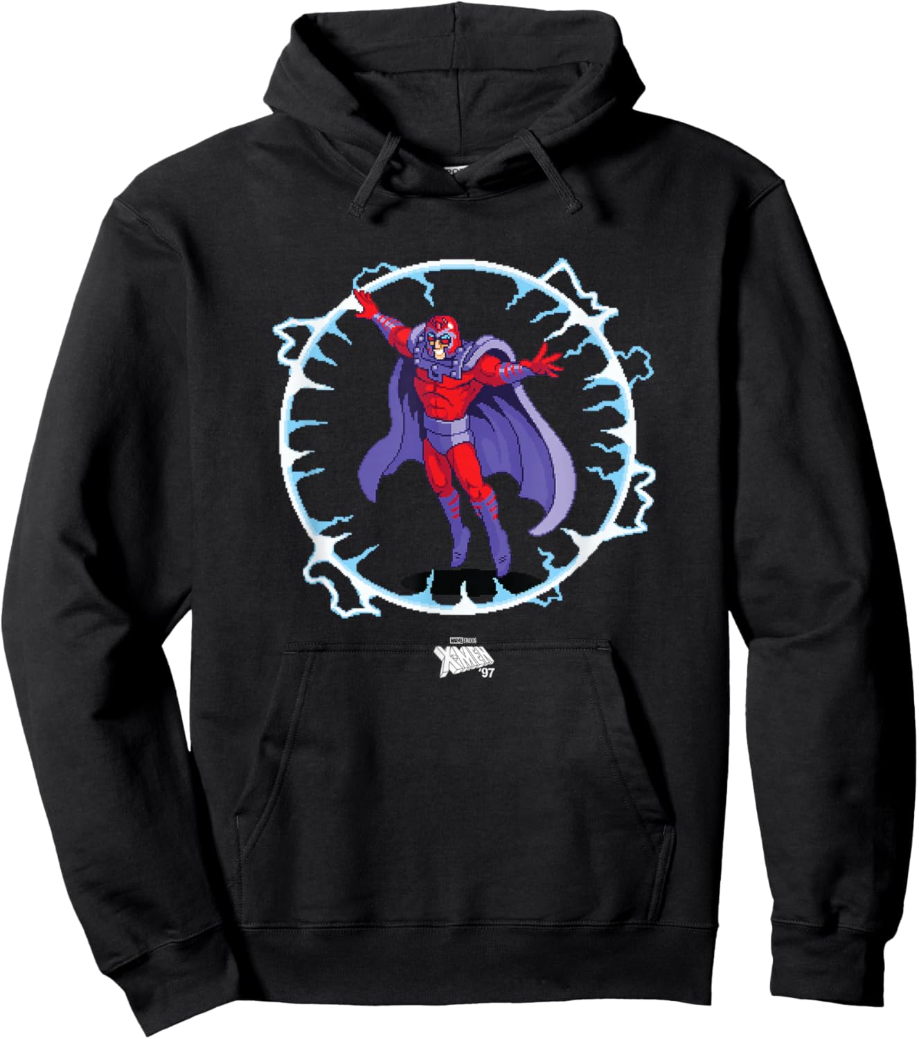 Marvel X-Men '97 Magneto Vintage Classic Comic Villain Hoodie - Hoodie | Black