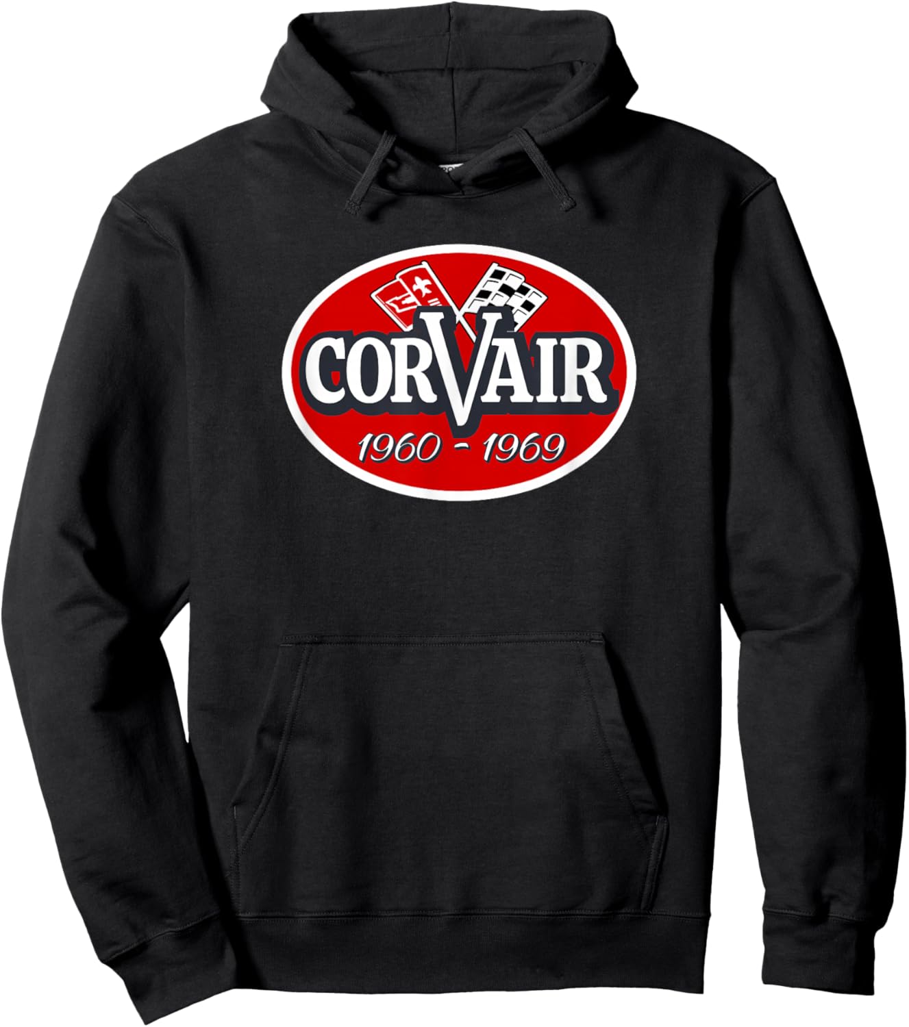 Corvair 1960,1961,1962,1963,1964,1965,1966,1967,1968,1969 Hoodie - Hoodie | Black