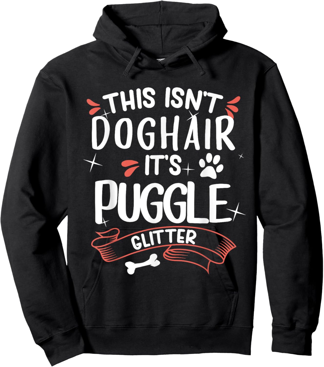 Puggle Shirt Men Women Dog Mom Dog Lover Puggle Hoodie - Hoodie | Black