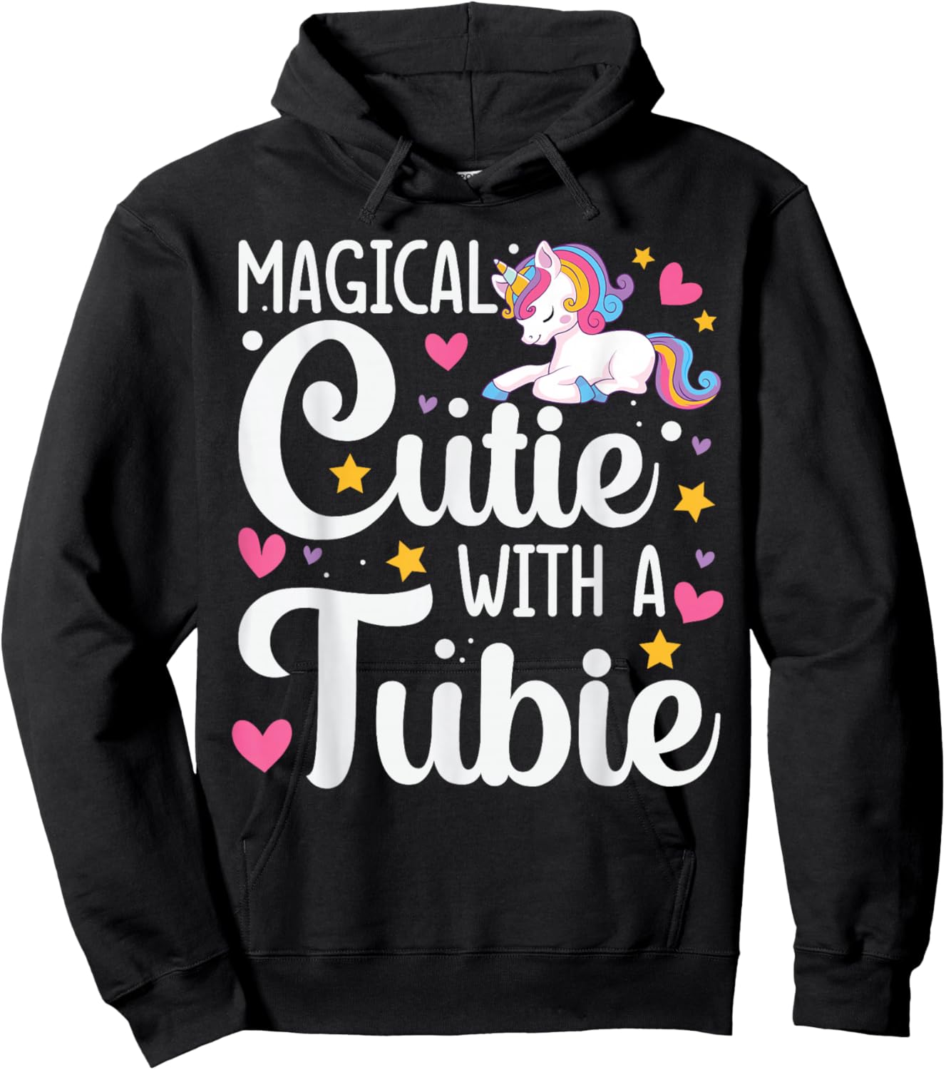 Feeding G Tube Covers for Girls Gtube Accessories for Babies Hoodie - Hoodie | Black