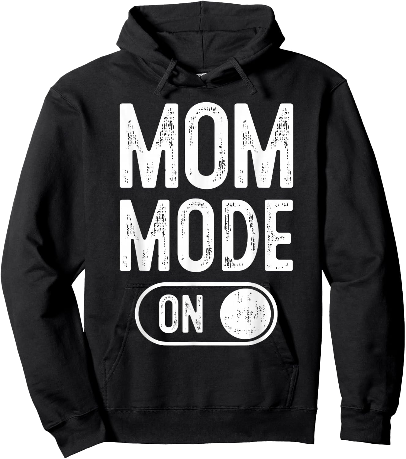 Mom Mode On Funny Soon To Be Mama Gifts 1St Time Mother Hoodie - Hoodie | Black