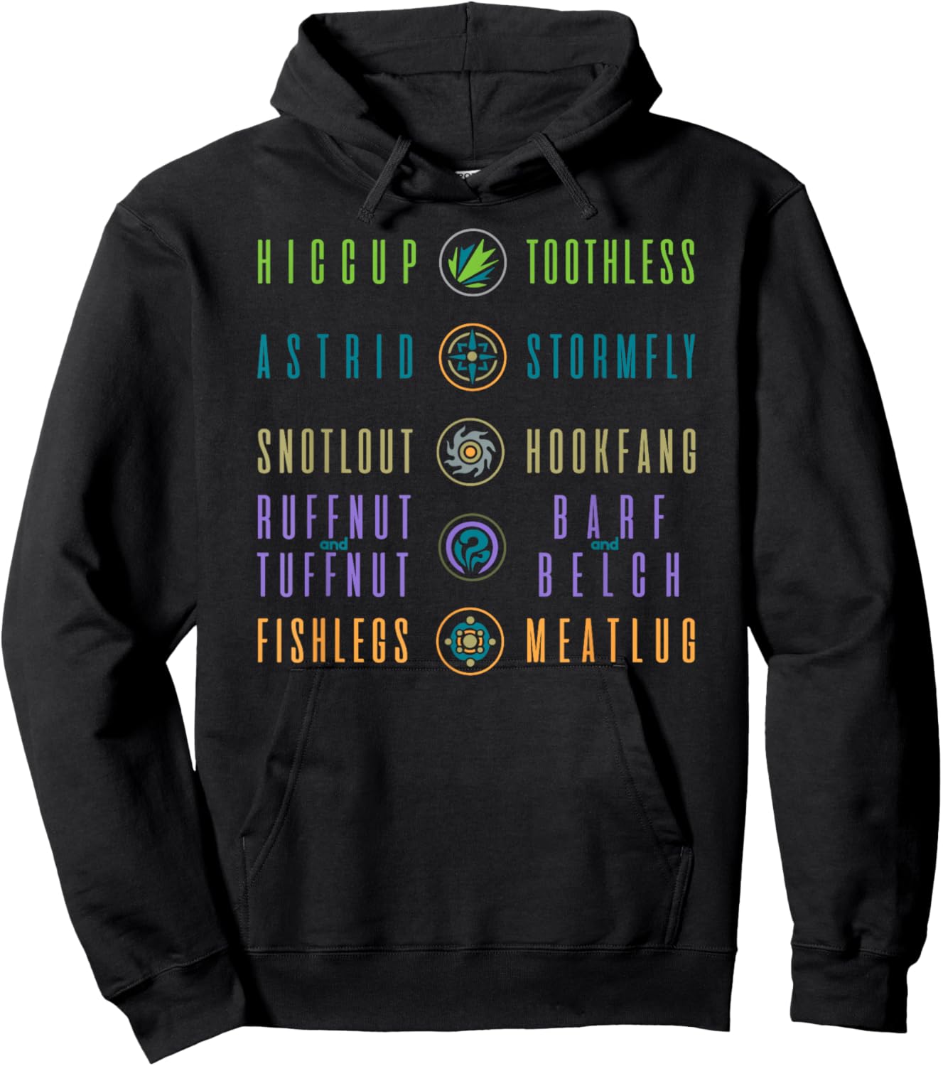 How to Train Your Dragon 3 Hidden World Rider Dragon Hoodie - Hoodie | Black