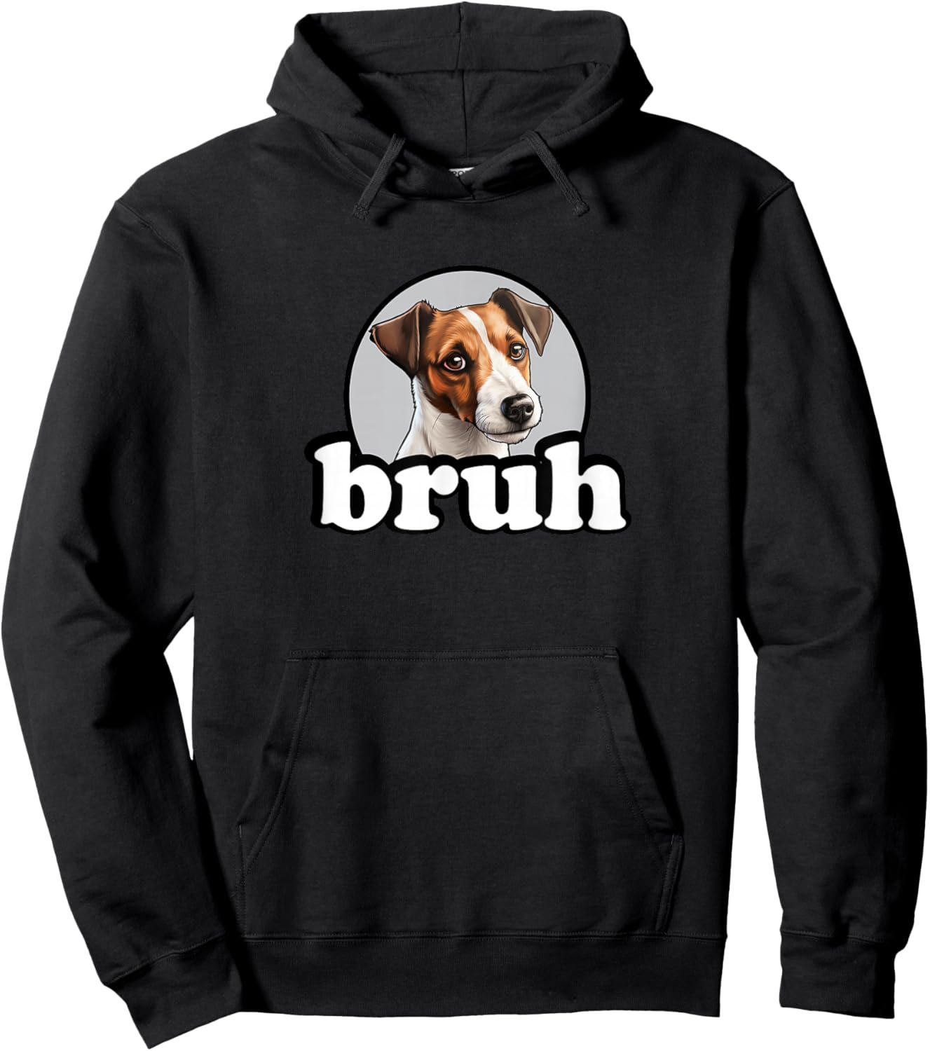 Cute Kids Bro Bruh Jack Russell Terrier Lover Hoodie - Hoodie | Black