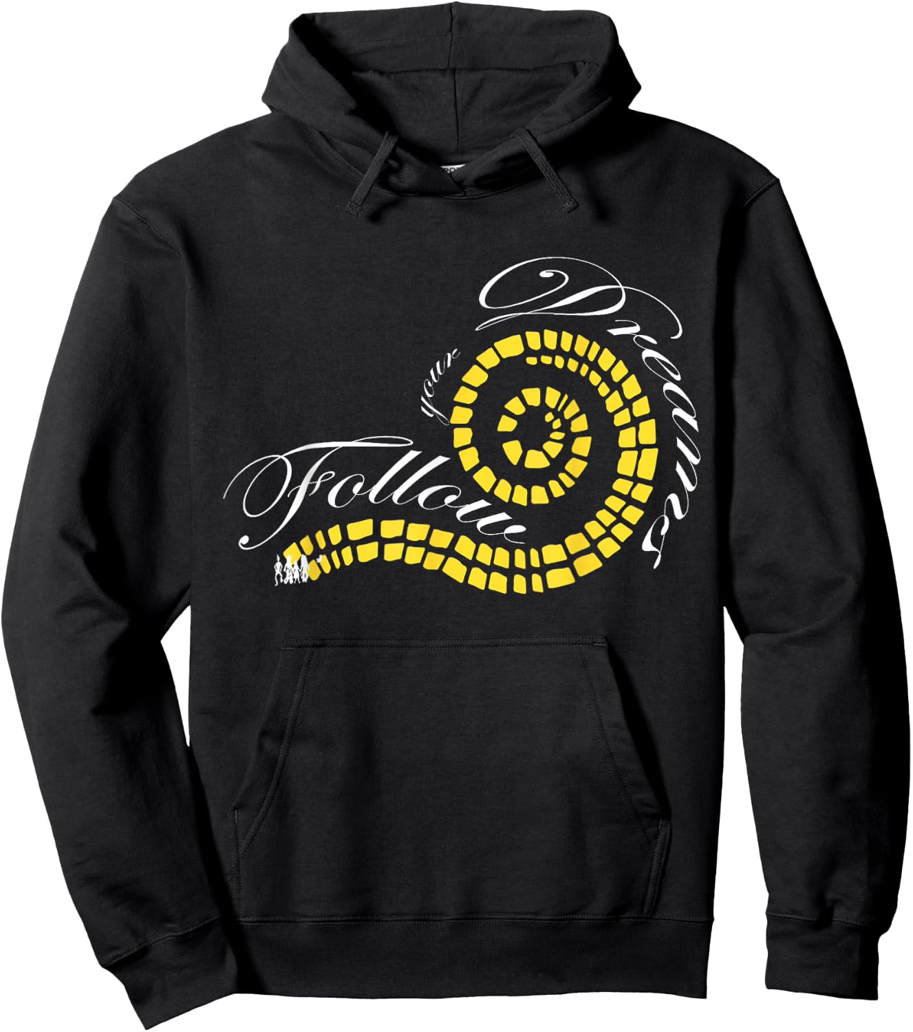 Follow Your Dreams The Wonderful Wizard of Oz Quote Hoodie - Hoodie | Black