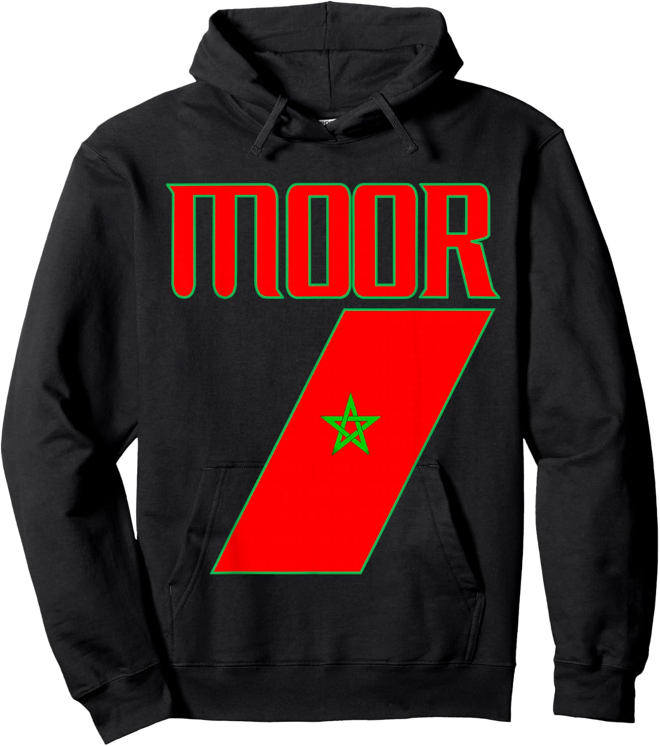 Moorish American 7 Hoodie - Hoodie | Black