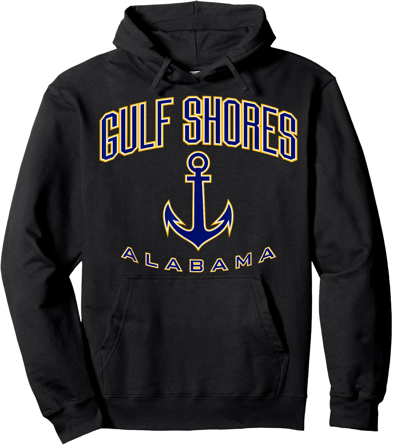 Gulf Shores, Alabama, United States of America Hoodie - Hoodie | Black
