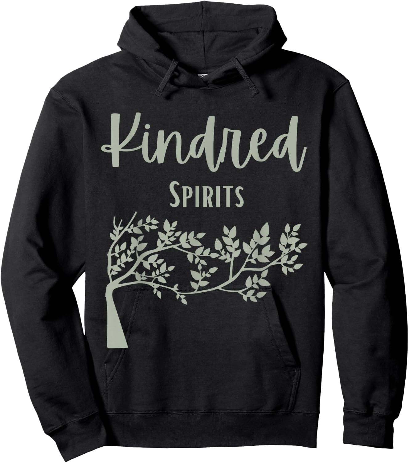 Kindred Spirits-Anne with an E-One with nature Hoodie - Hoodie | Black