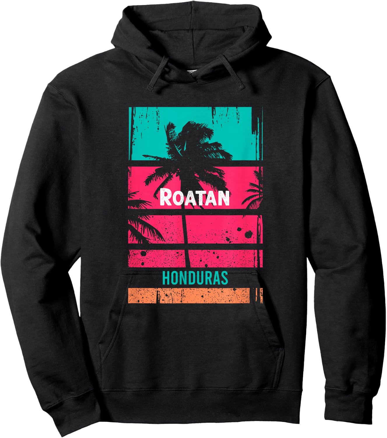 Roatan Souvenir - Honduras Reminder Hoodie - Hoodie | Black