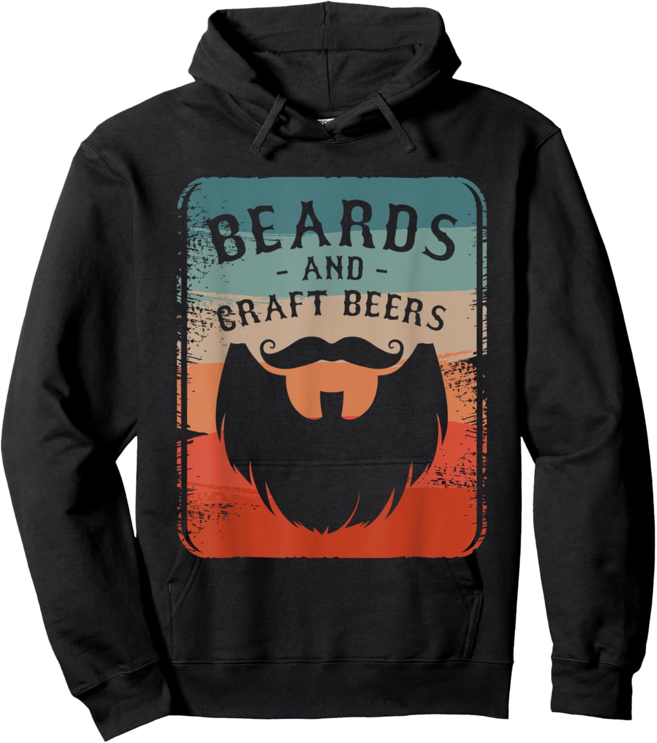 Beards And Craft Beers Homebrewing Brewing Beer Brewer Hoodie - Hoodie | Black