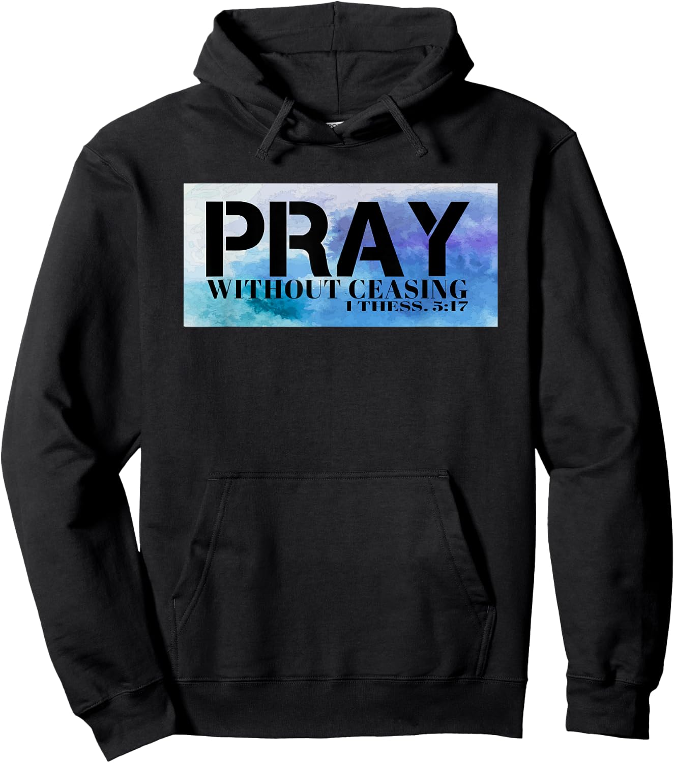 Christian T S Pray T S Bible Pray Without Ceasing T Hoodie - Hoodie | Black