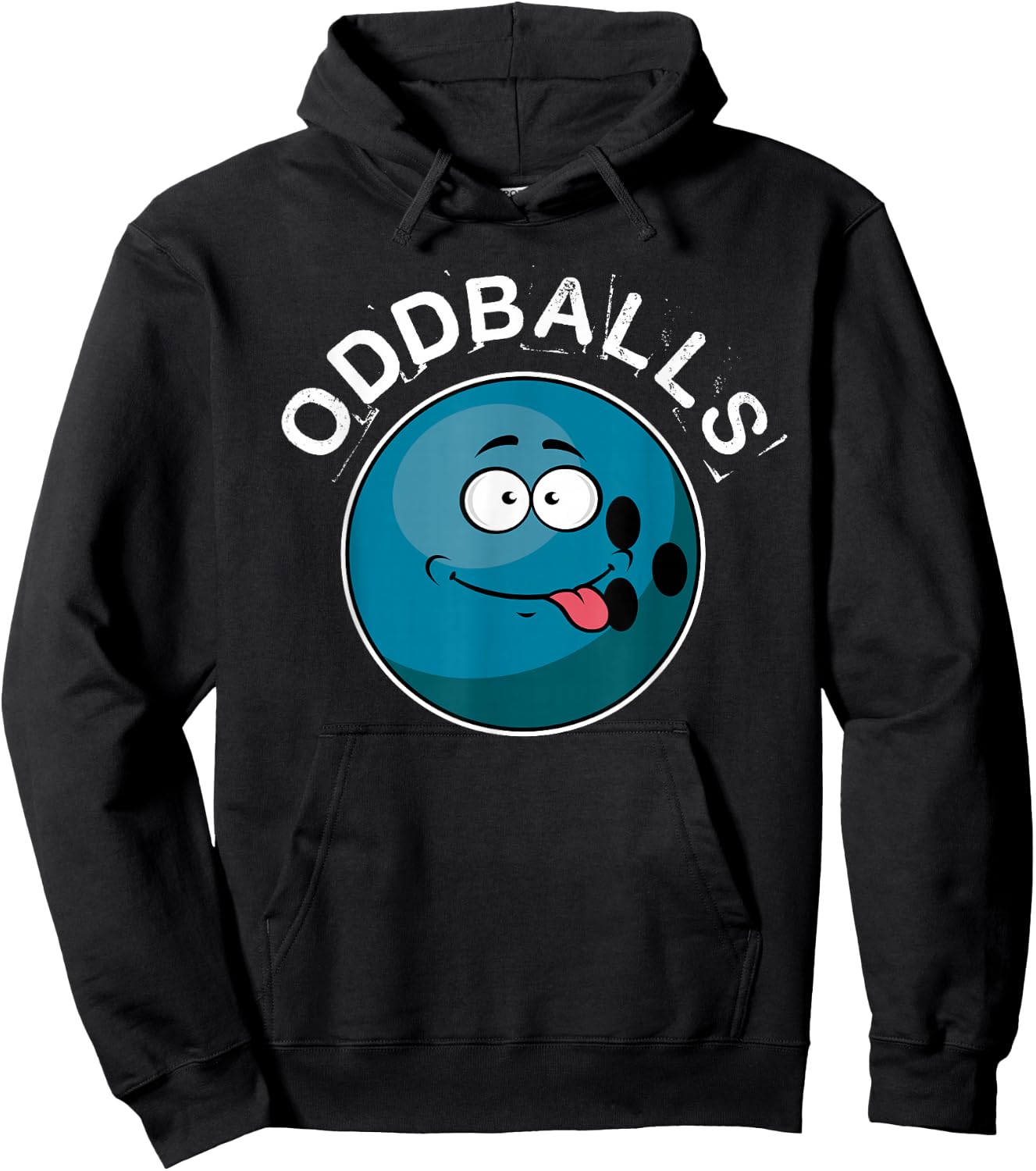 Oddballs Funny Bowling Women Or Kids Hoodie - Hoodie | Black