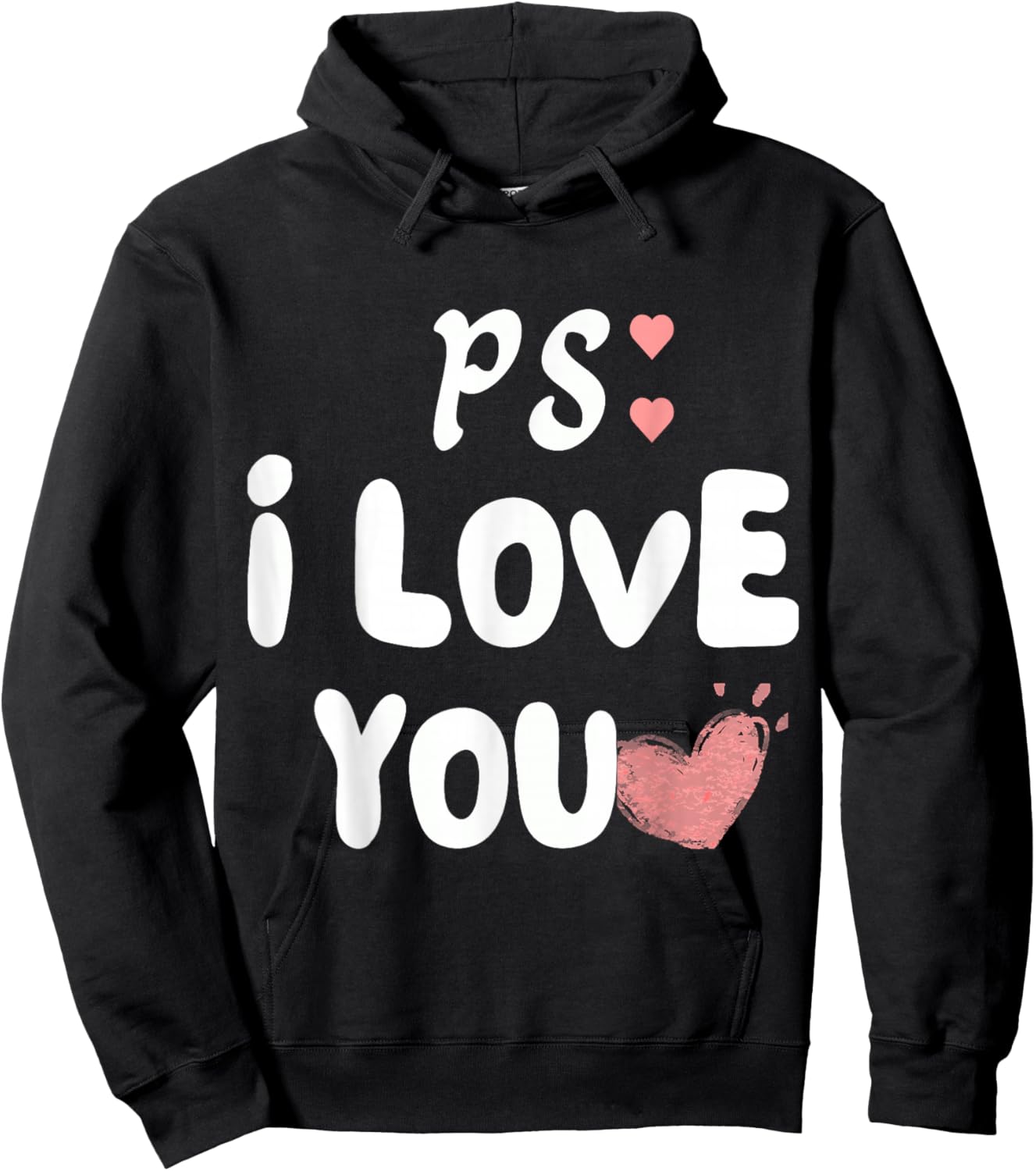 Ps I Love You Purple Day Hoodie - Hoodie | Black