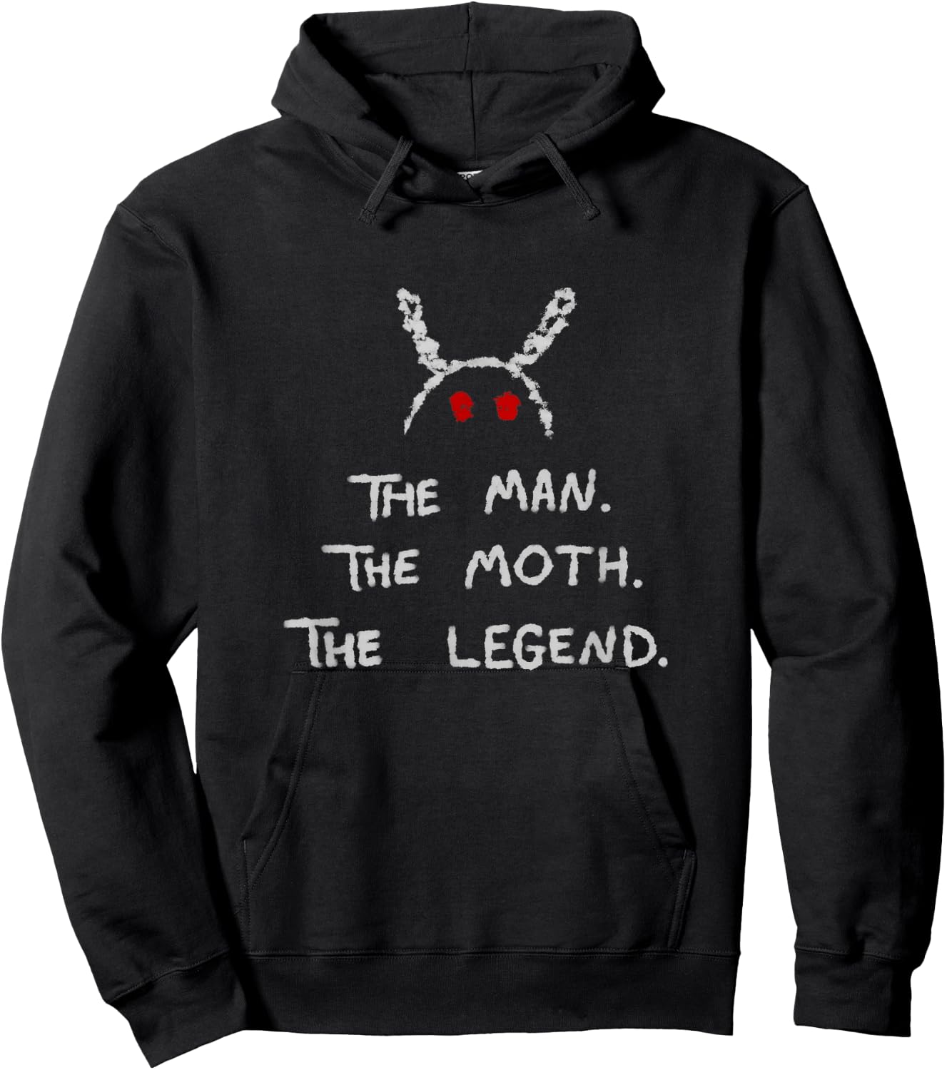 The Man The Moth The Legend Mothman Hoodie - Hoodie | Black