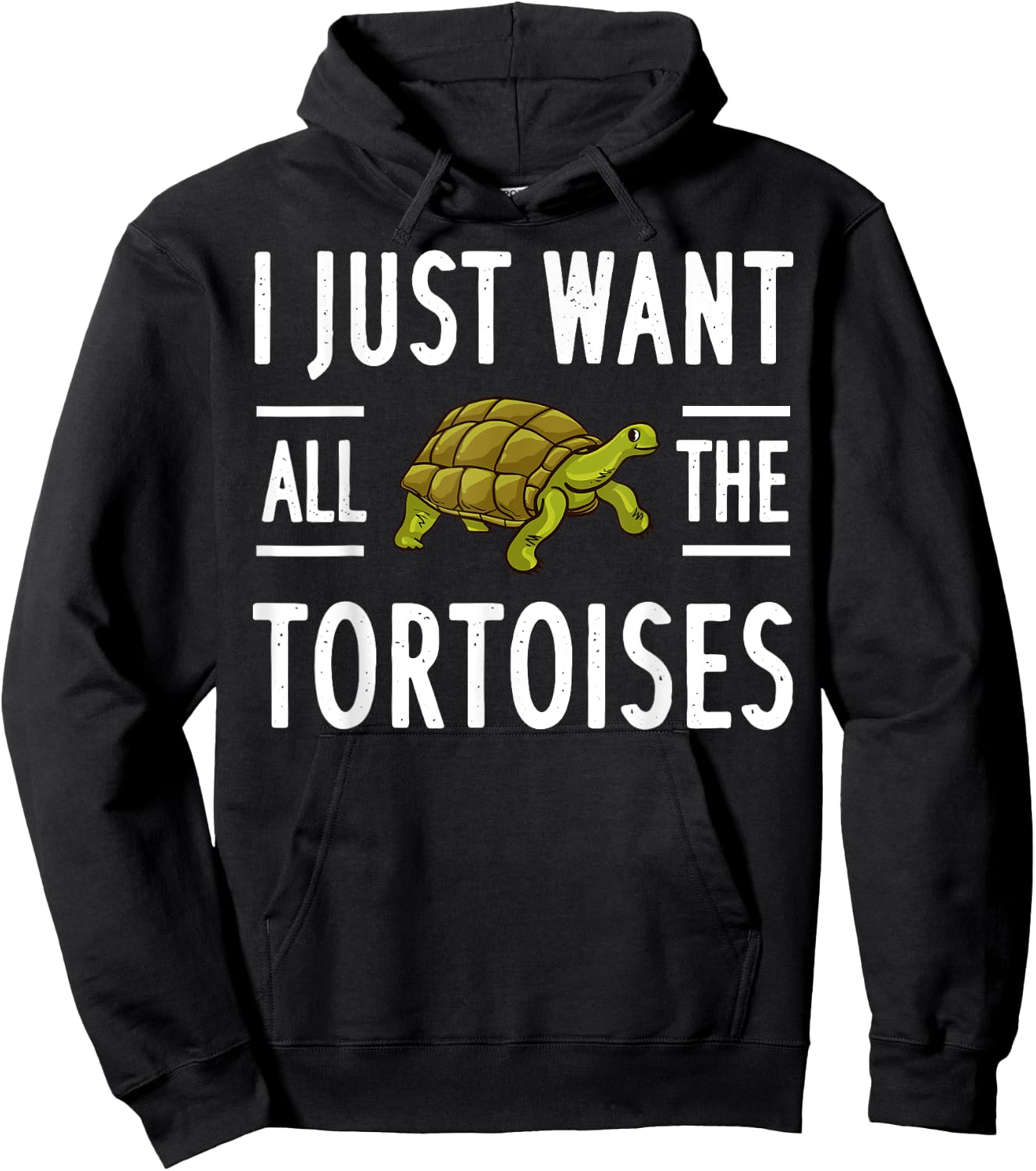 Russian Tortoise Gift African Sulcata Habitat Hoodie - Hoodie | Black