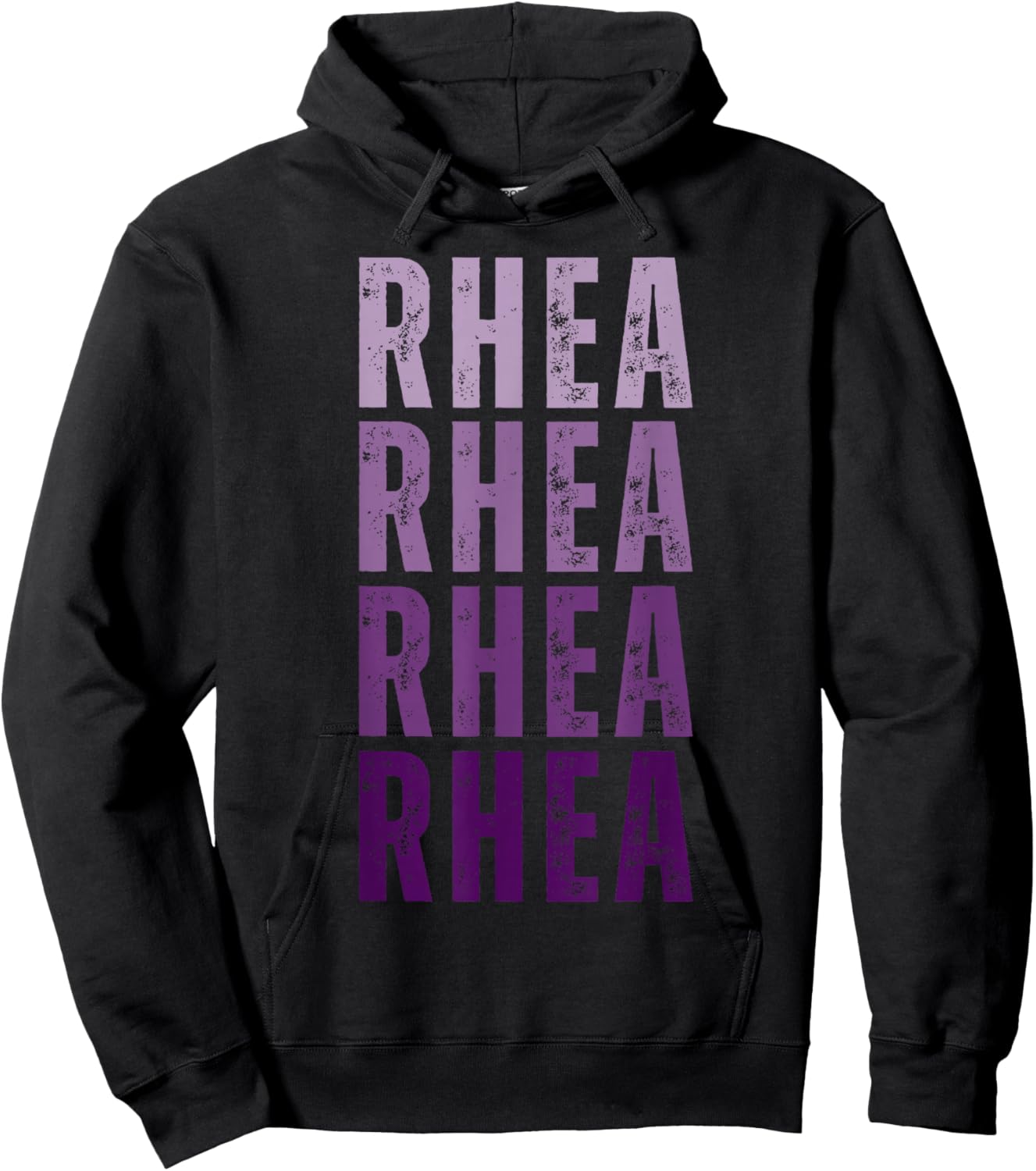 Personalized Name Rhea I Love Rhea Hoodie - Hoodie | Black