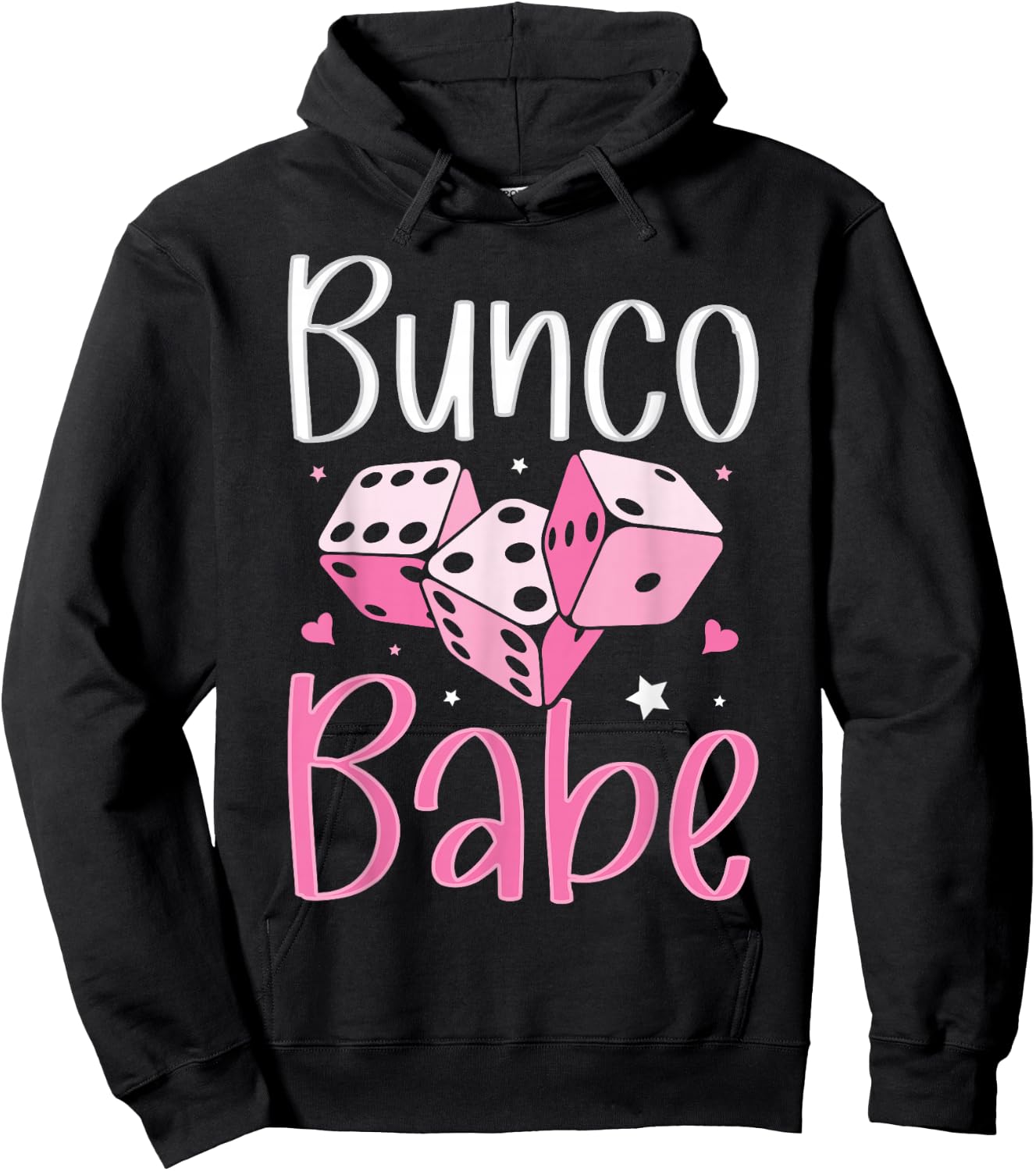 Bunco Babe Funny Bunco Game Night Women Hoodie - Hoodie | Black