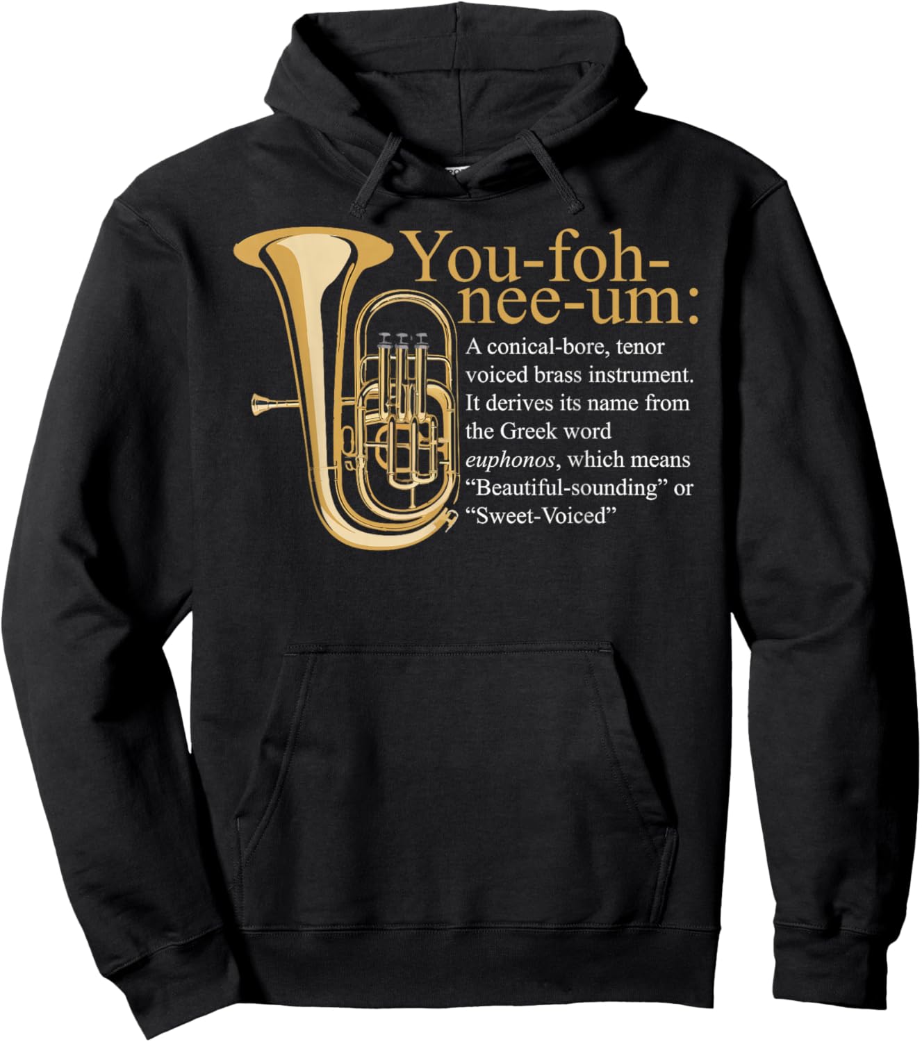 Euphonium Hoodie - Hoodie | Black