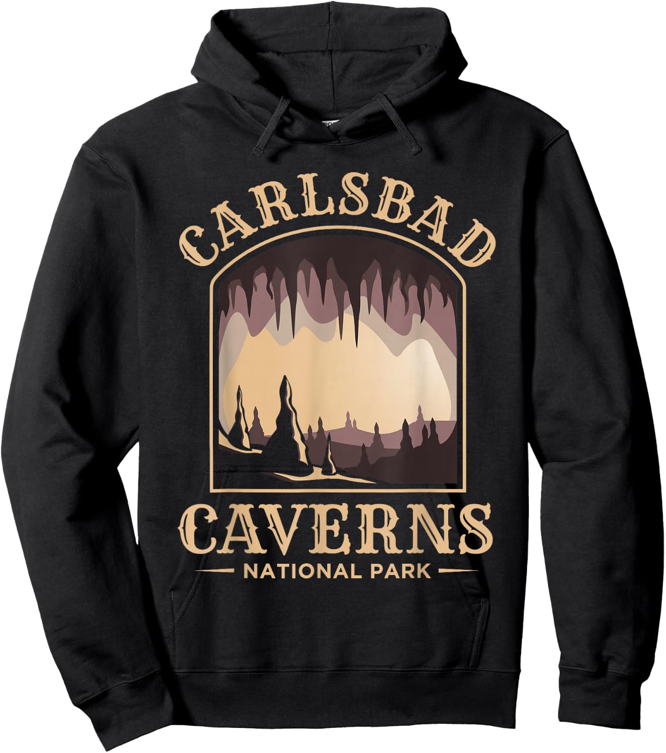 Carlsbad Caverns National Park US New Mexico Hoodie - Hoodie | Black