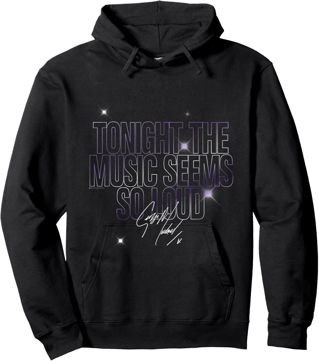 George Michael Tonight the Music Sparkled Hoodie - Hoodie | Black