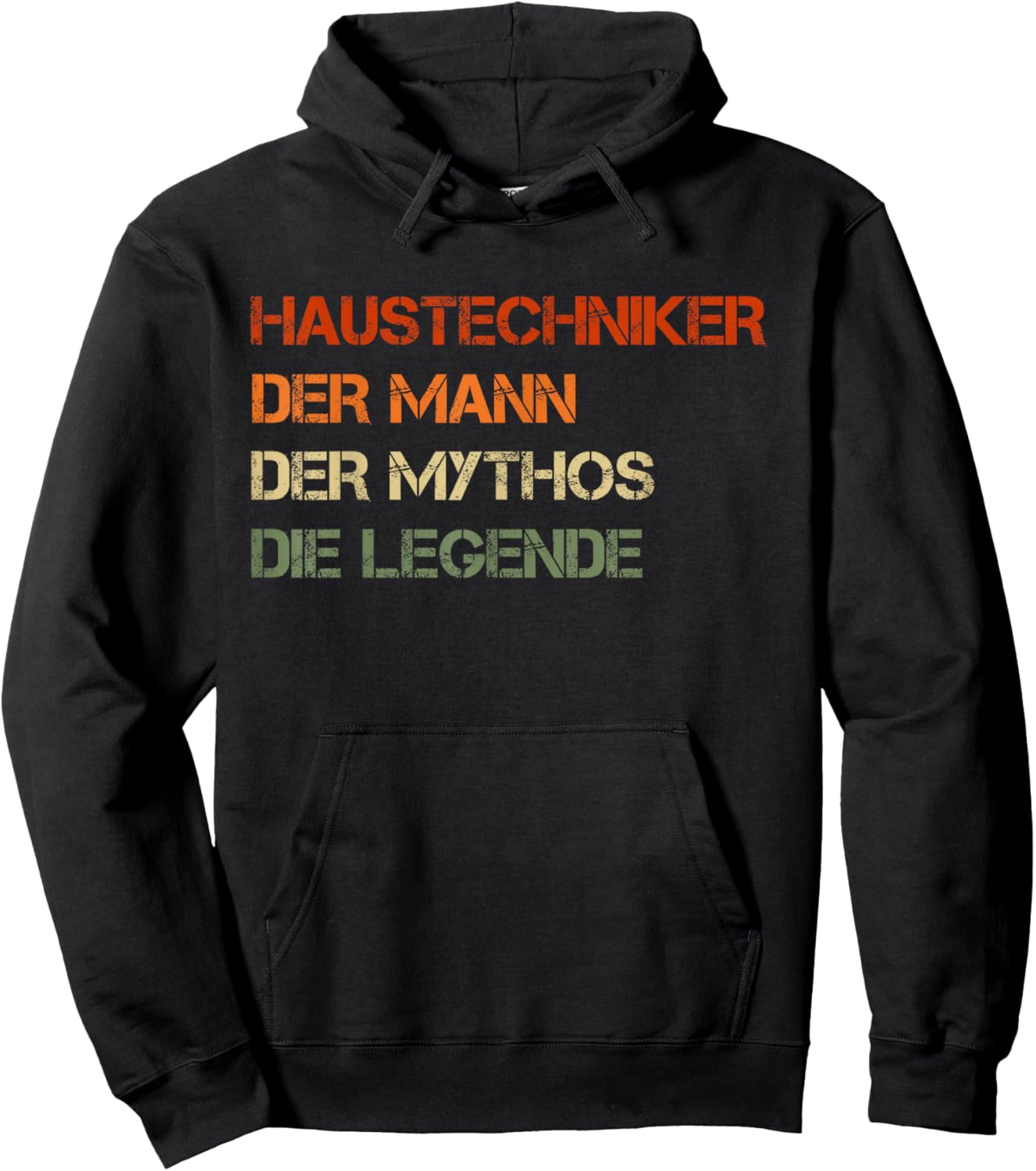 Haustechniker - der Mann, der Mythos, die Legende Hoodie - Hoodie | Black