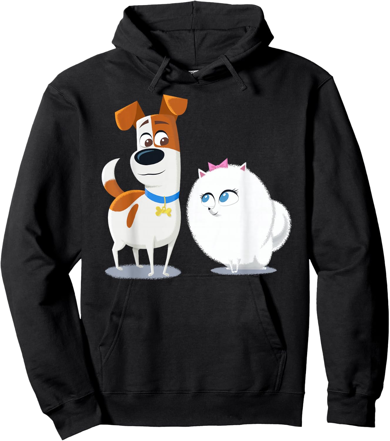 The Secret Life of Pets 2 Max and Gidget Fluff Love Hoodie - Hoodie | Black