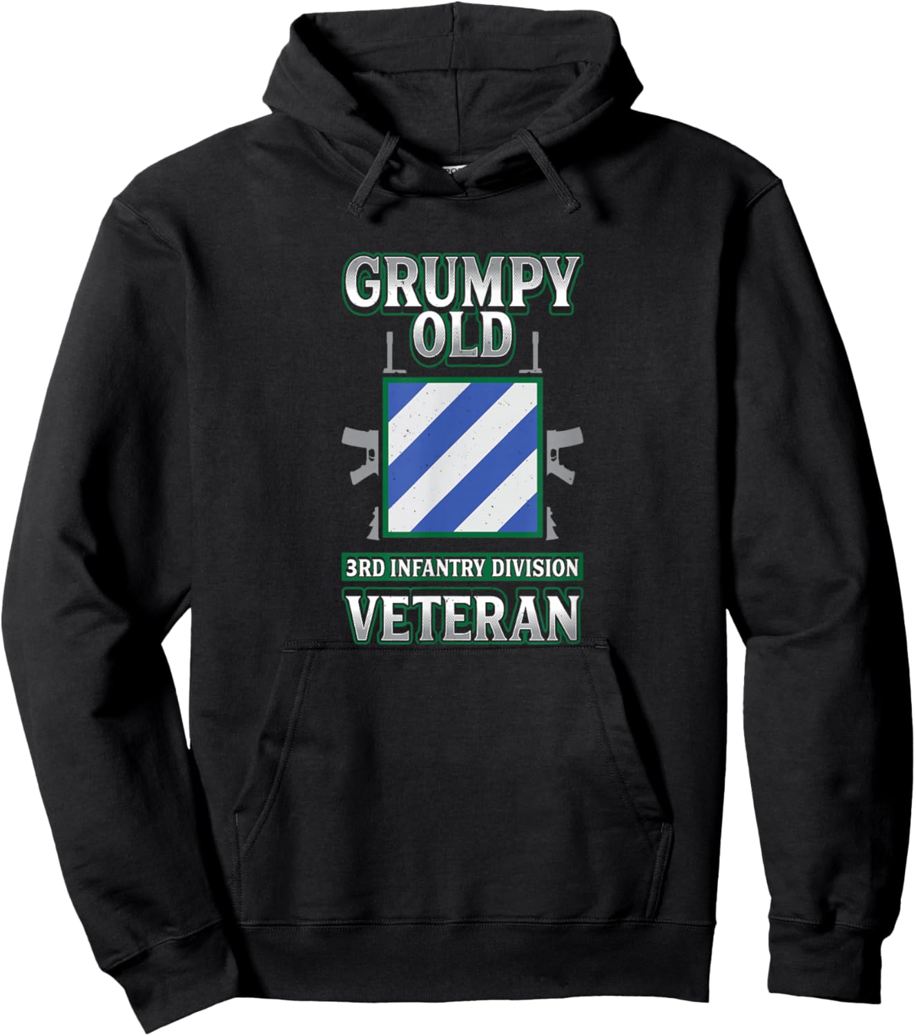 3rd Infantry Division Shirt Third ID Hoodie - Hoodie | Black