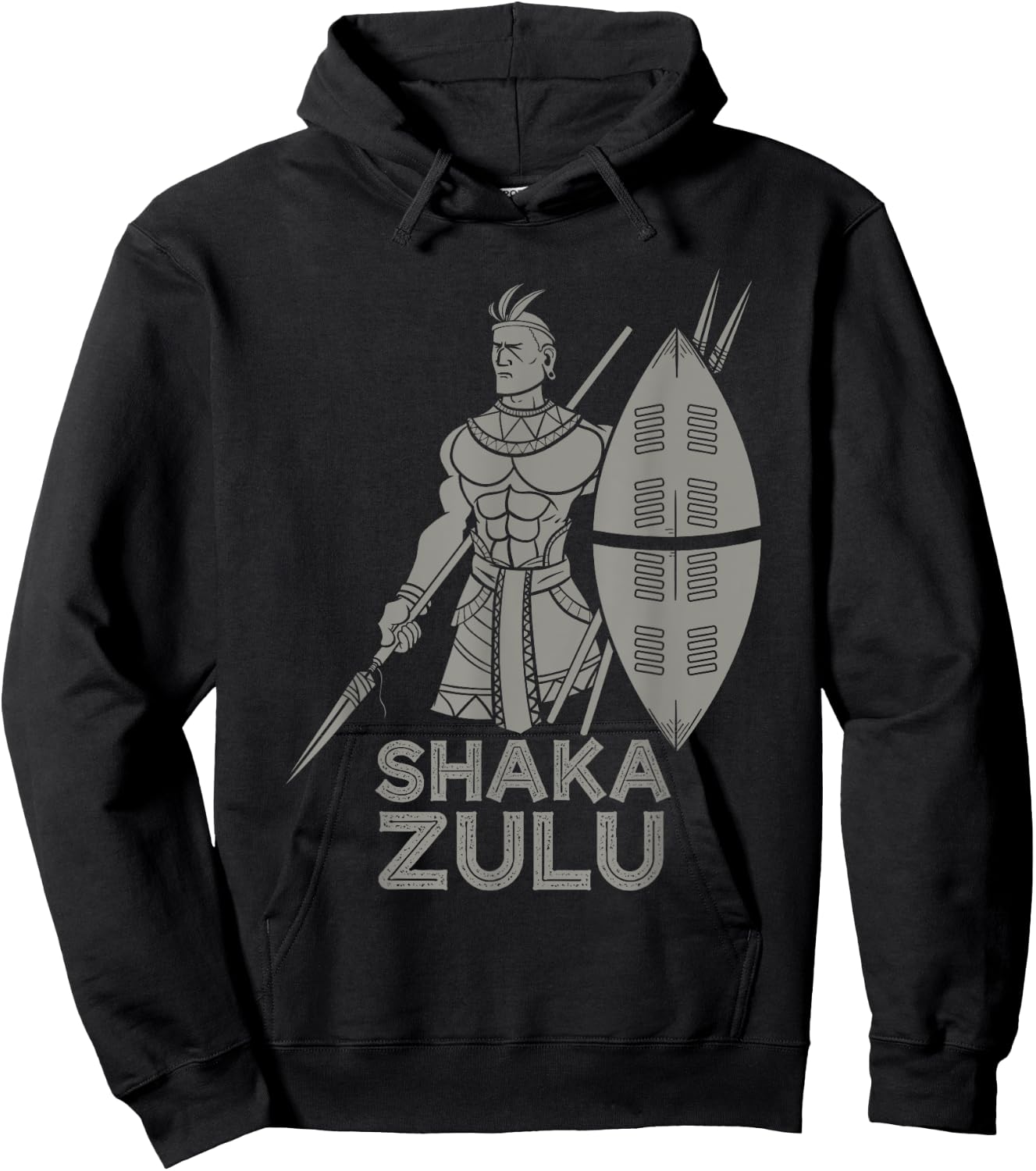 Cool Shaka Zulu African King Pride Funny Gift Women Hoodie - Hoodie | Black