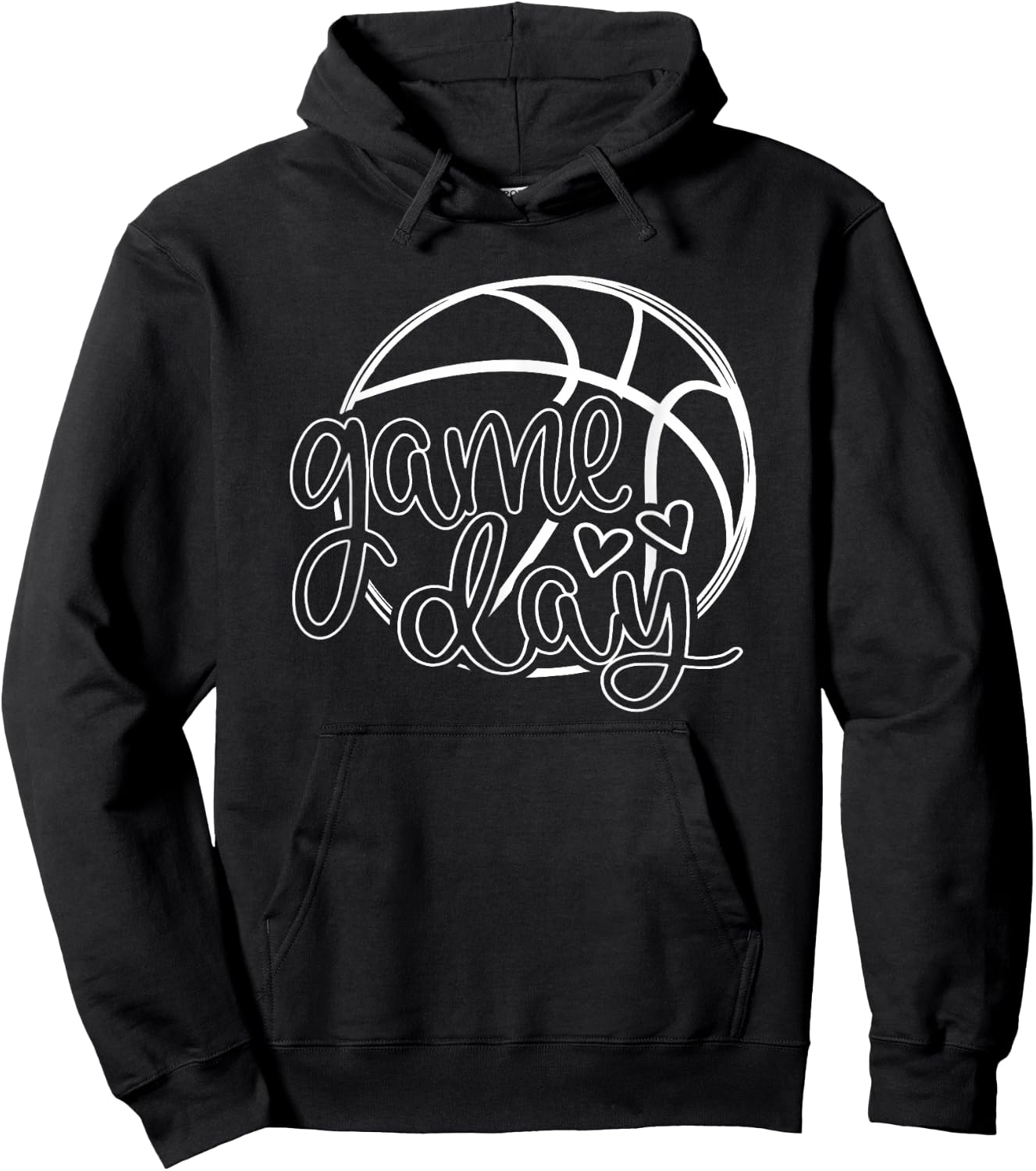 It's game day Basketball pride Hoodie - Hoodie | Black