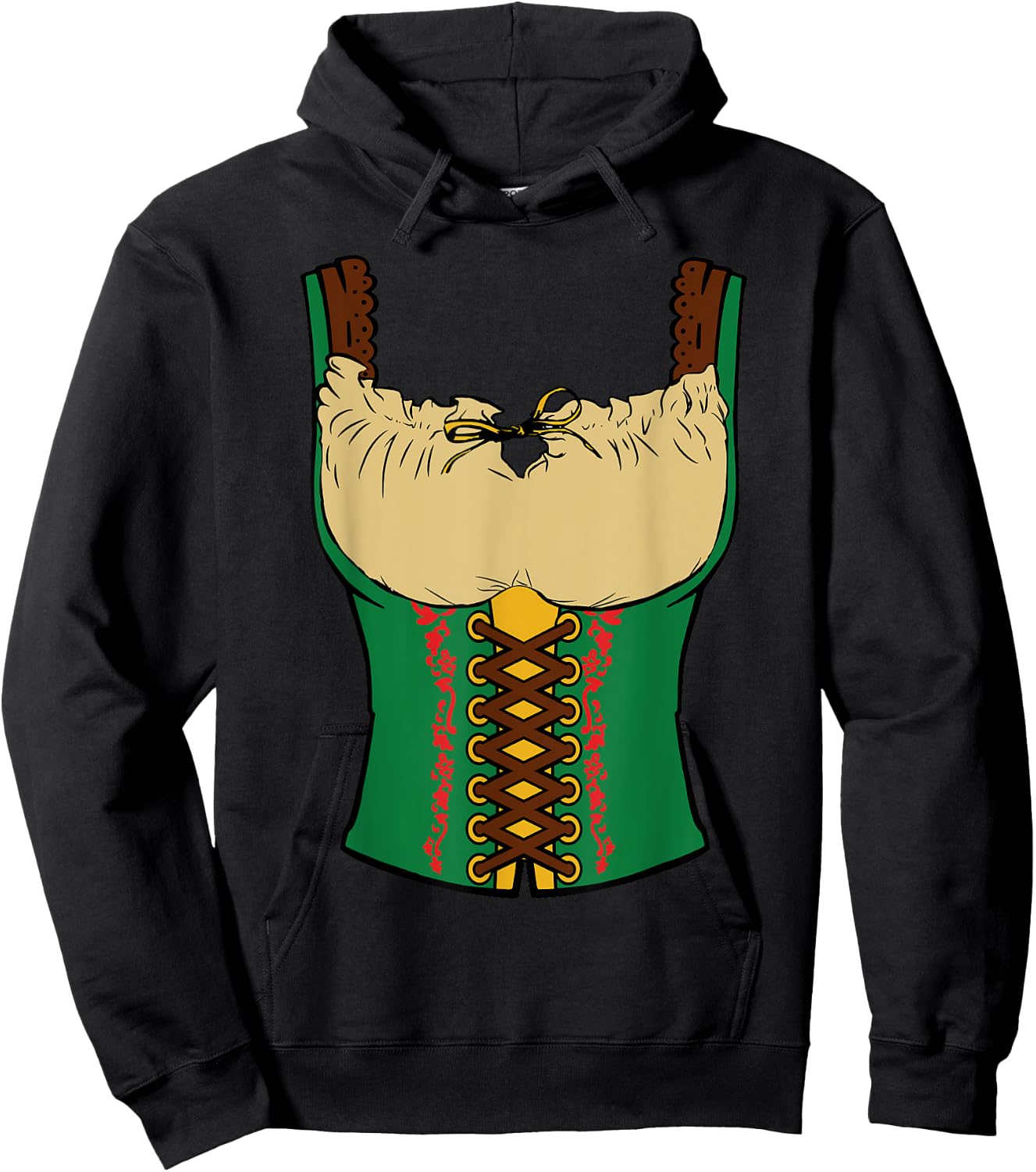 Oktoberfest Dirndl | Beer Festival in Germany Gift Hoodie - Hoodie | Black